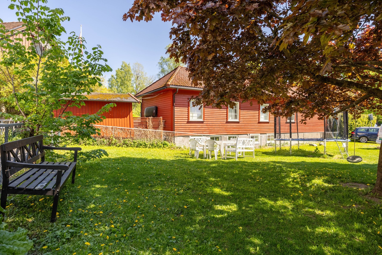 Leiligheten har en sentral beliggenhet på Lilleaker/Lysaker. Galleribilde