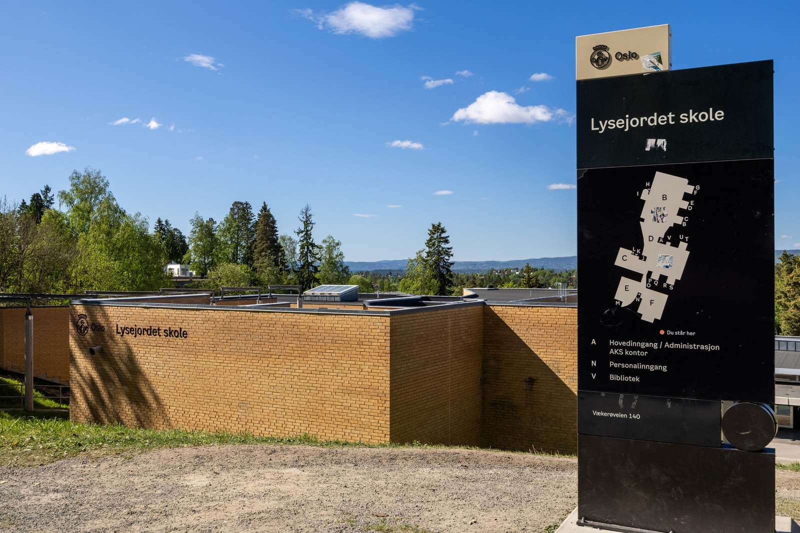 Lysejordet skole. Galleribilde