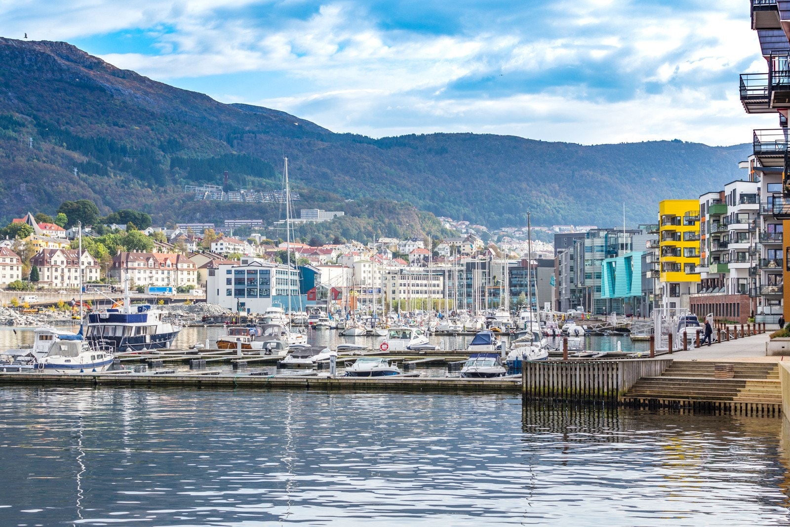 Området har fantastiske turmuligheter med både strandpromenaden i Damsgårdssundet, Løvstien og Løvstakken rett utenfor døren Galleribilde