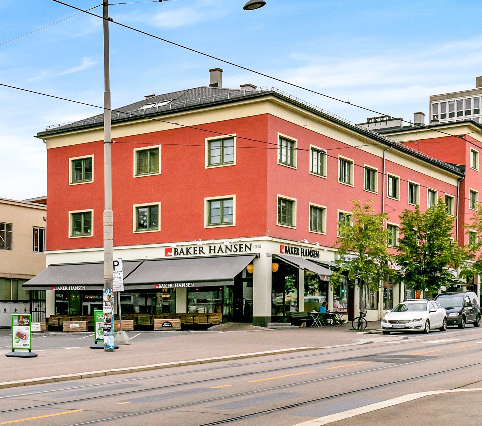 Baker Hansen i Vogts gate. Galleribilde