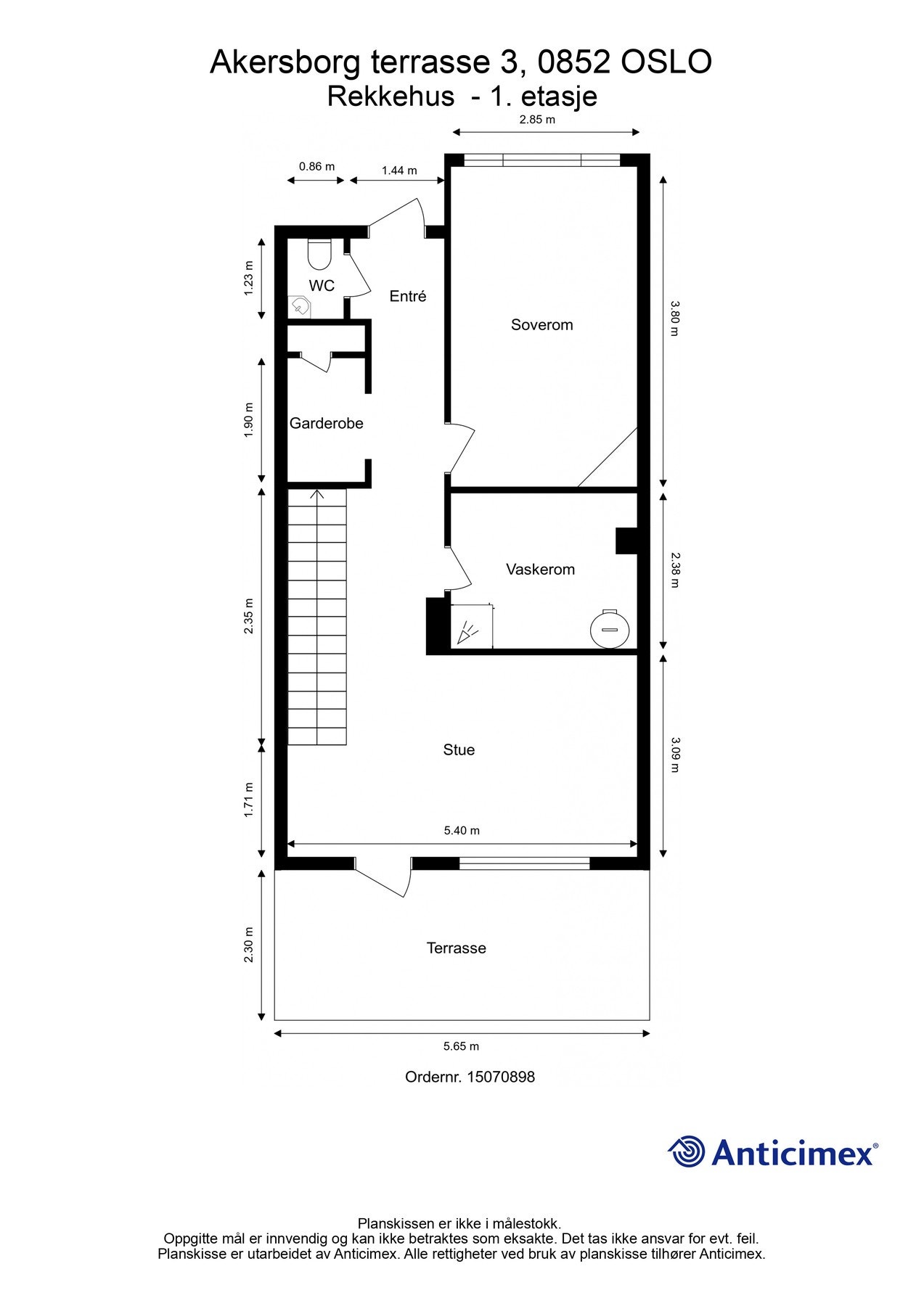 Før vi går videre: plantegninger så du får orientert deg litt. Her fra underetasjen. Galleribilde