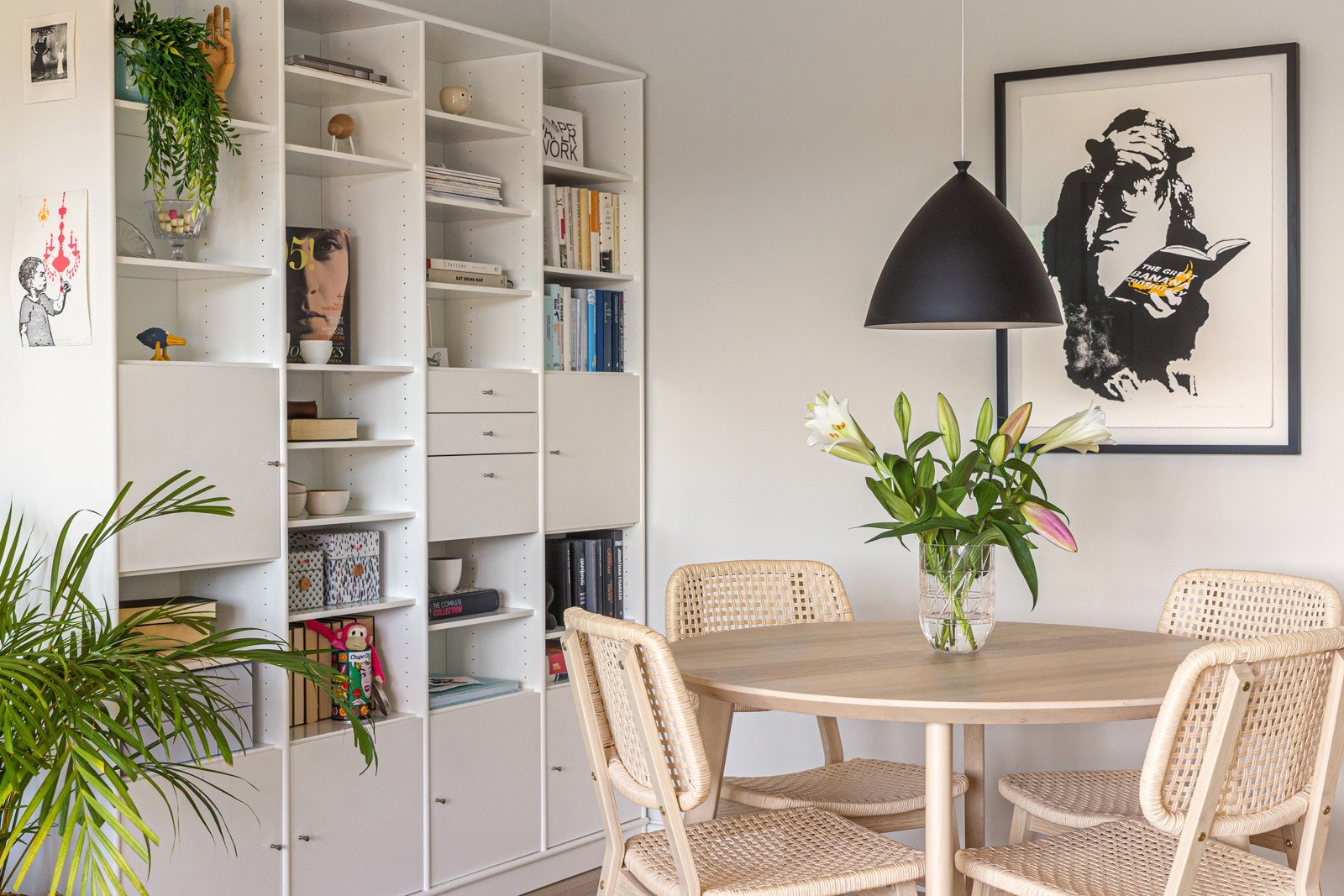 Her er det rikelig med sollys gjennom dagen. Galleribilde