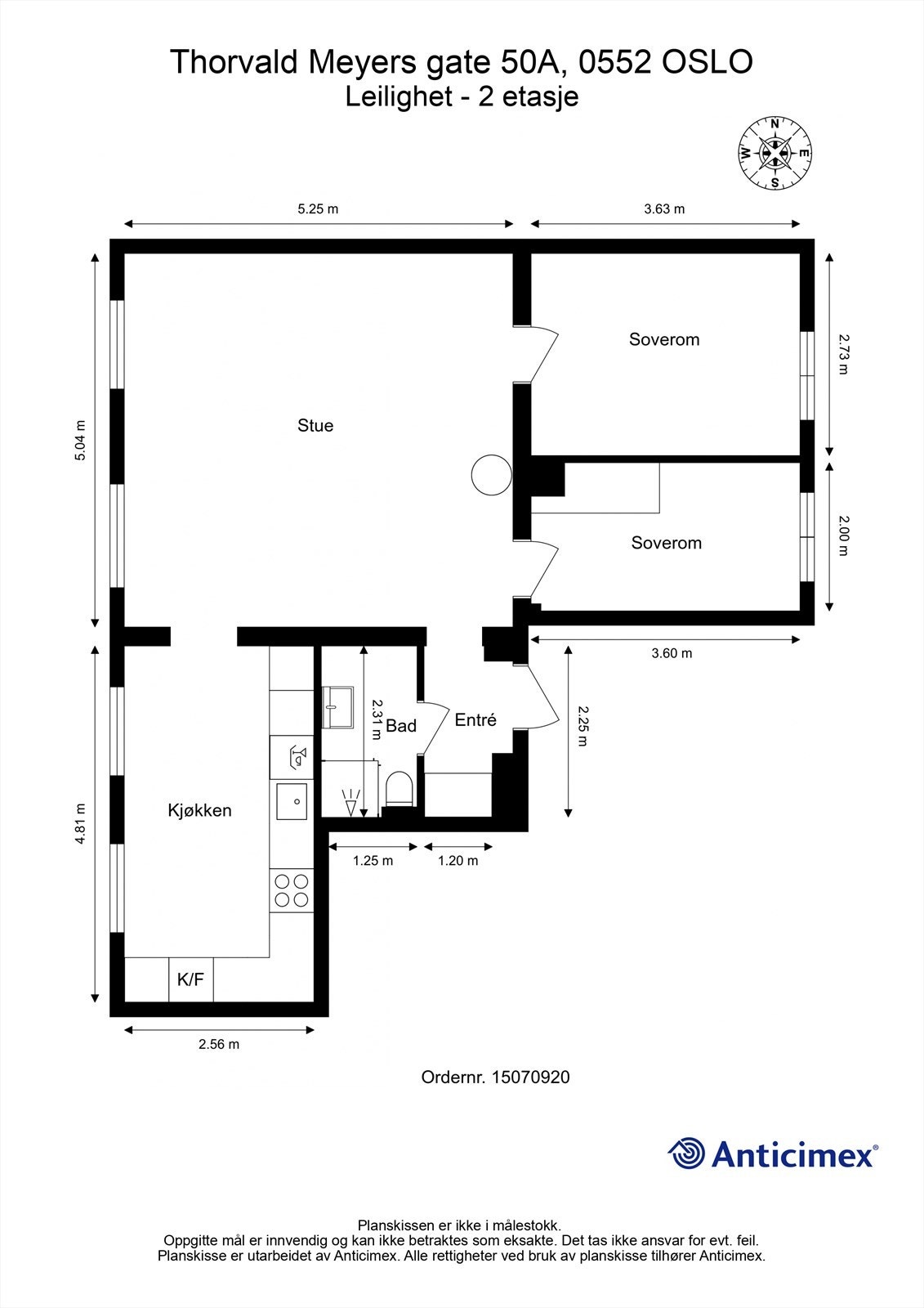 Plantegning. Galleribilde