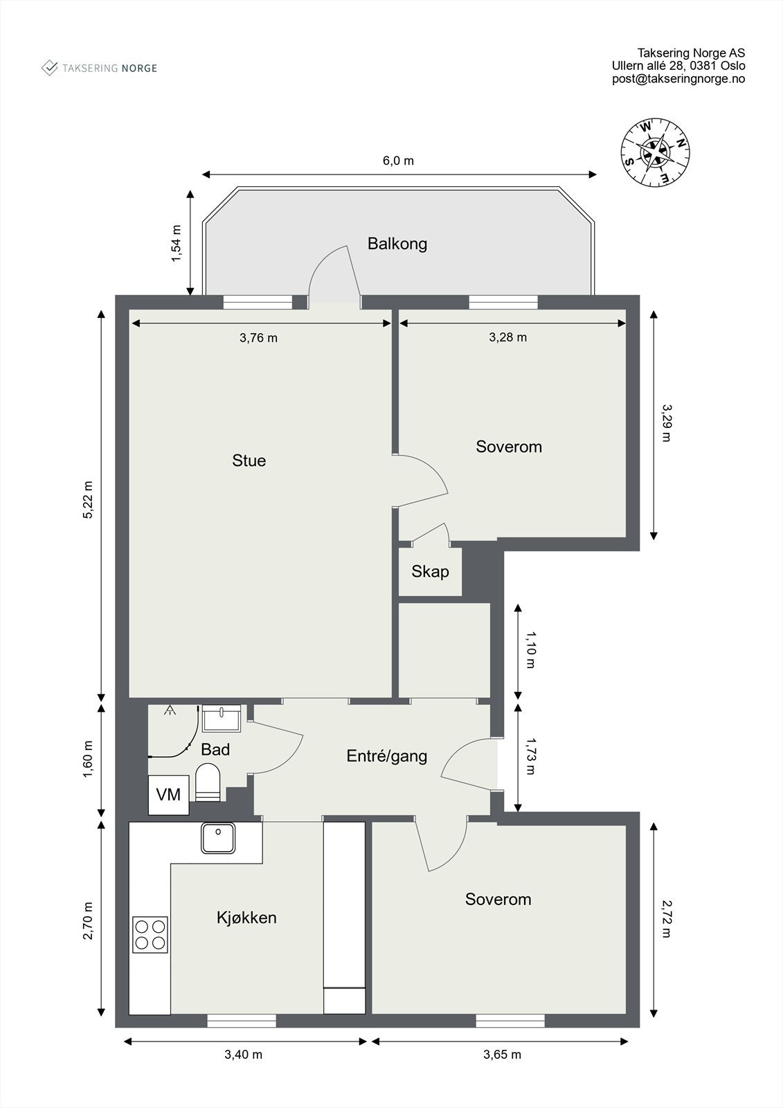 La oss se nærmere på boligens planskisse før du blar videre. Galleribilde
