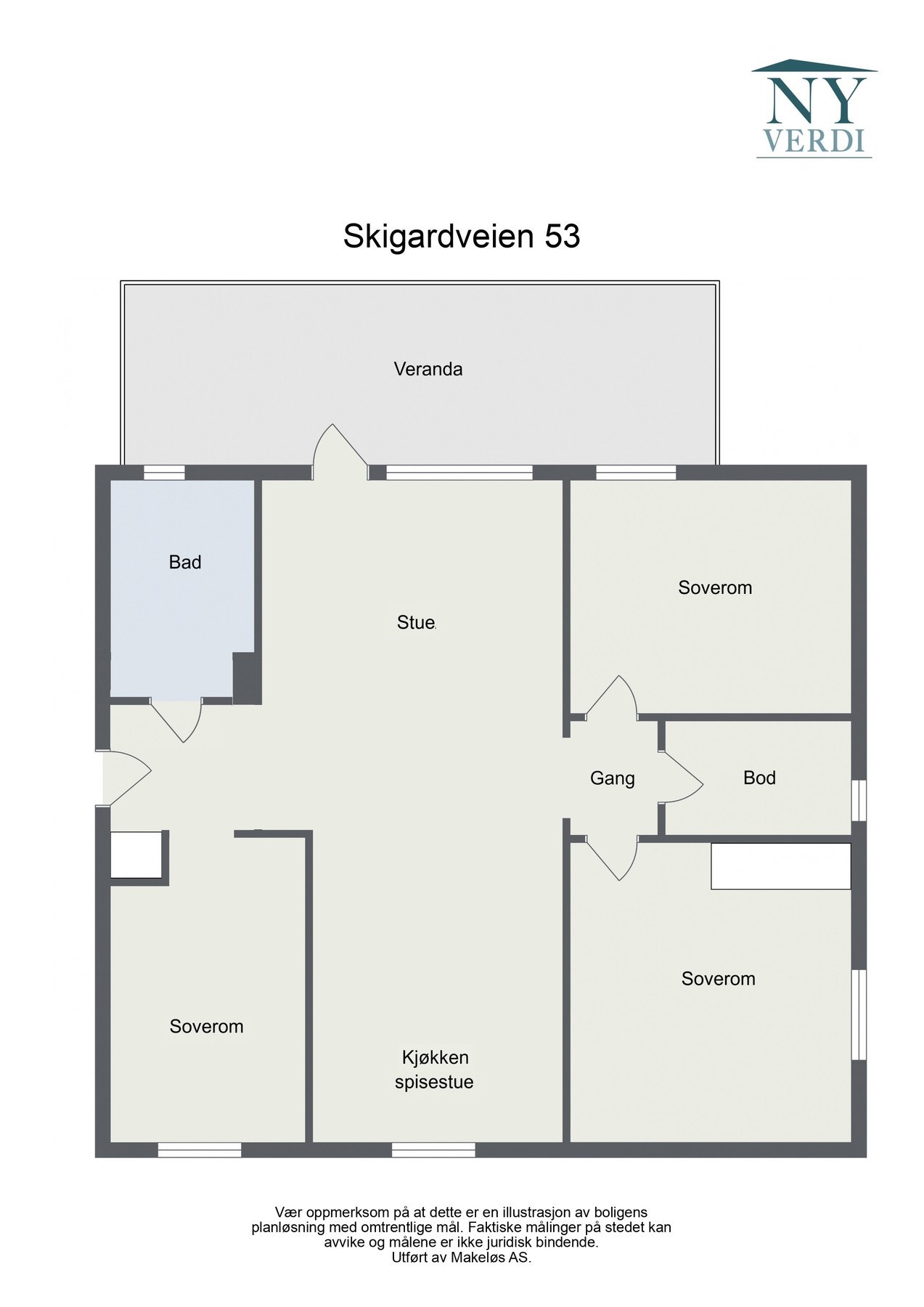 Alternativ planskisse 1 Galleribilde