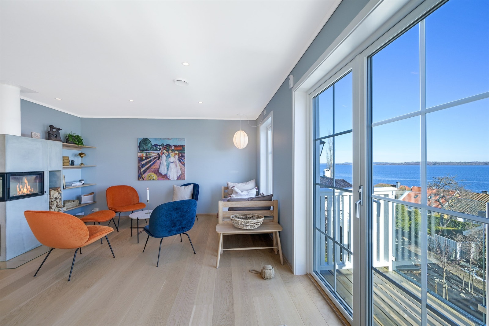 Flott utsikt til Oslofjorden Galleribilde