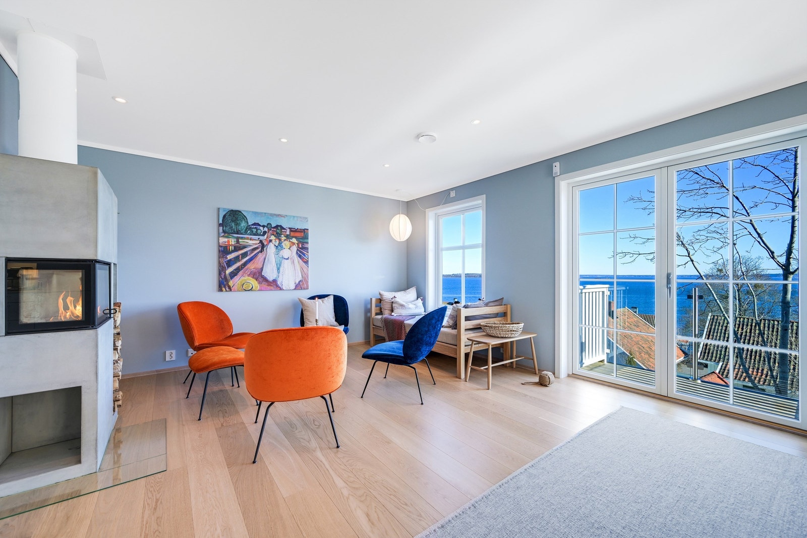 Gulver har enstavs parkett Galleribilde