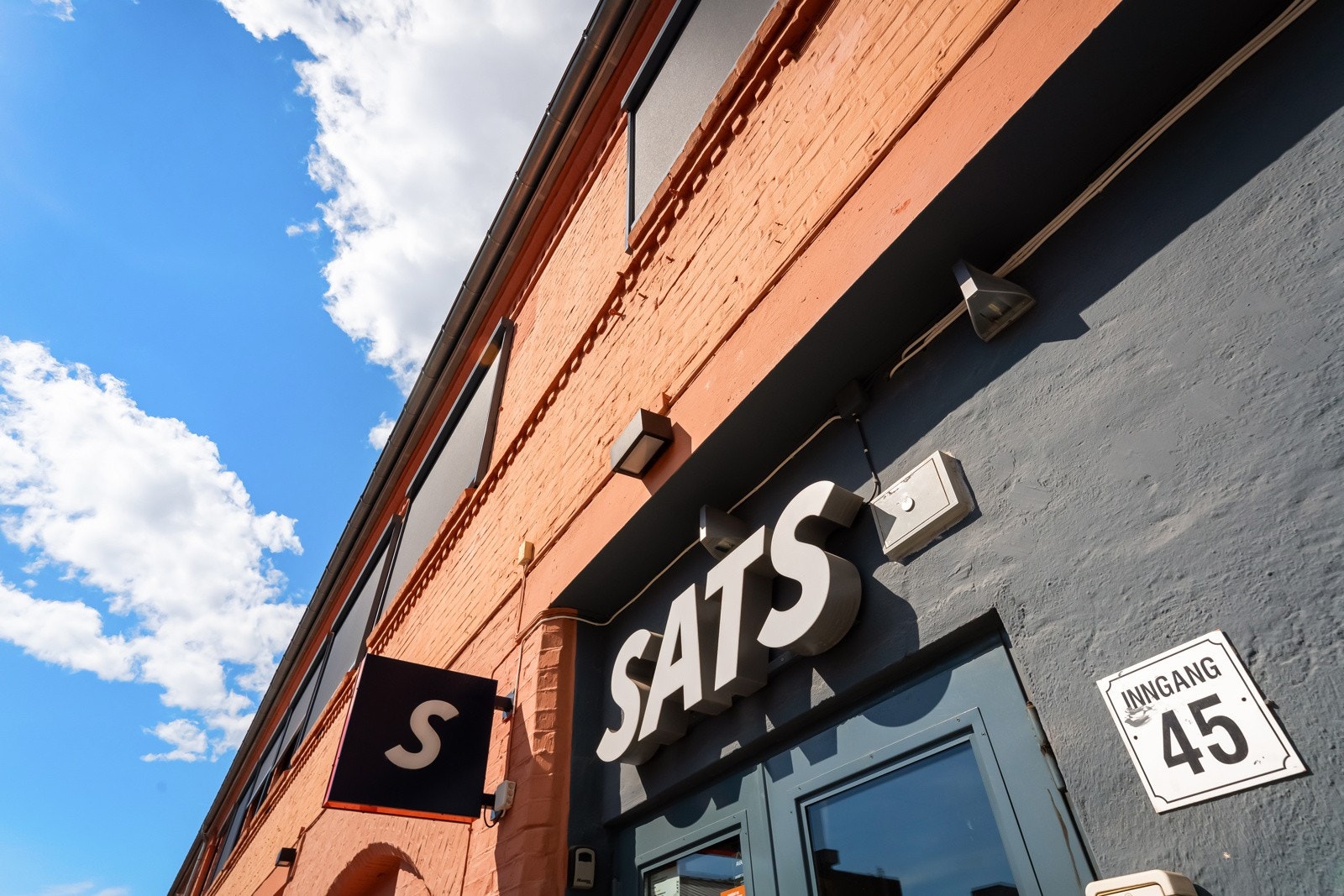 SATS Fagerborg ligger i bakgården. Galleribilde