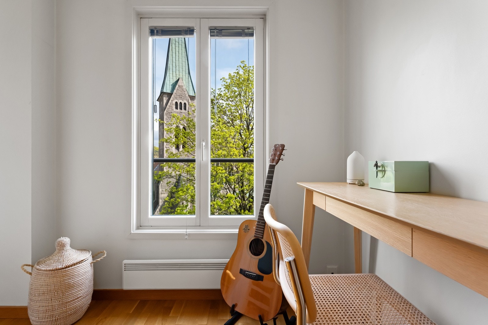 Fra soverommet er det fransk balkong. Galleribilde