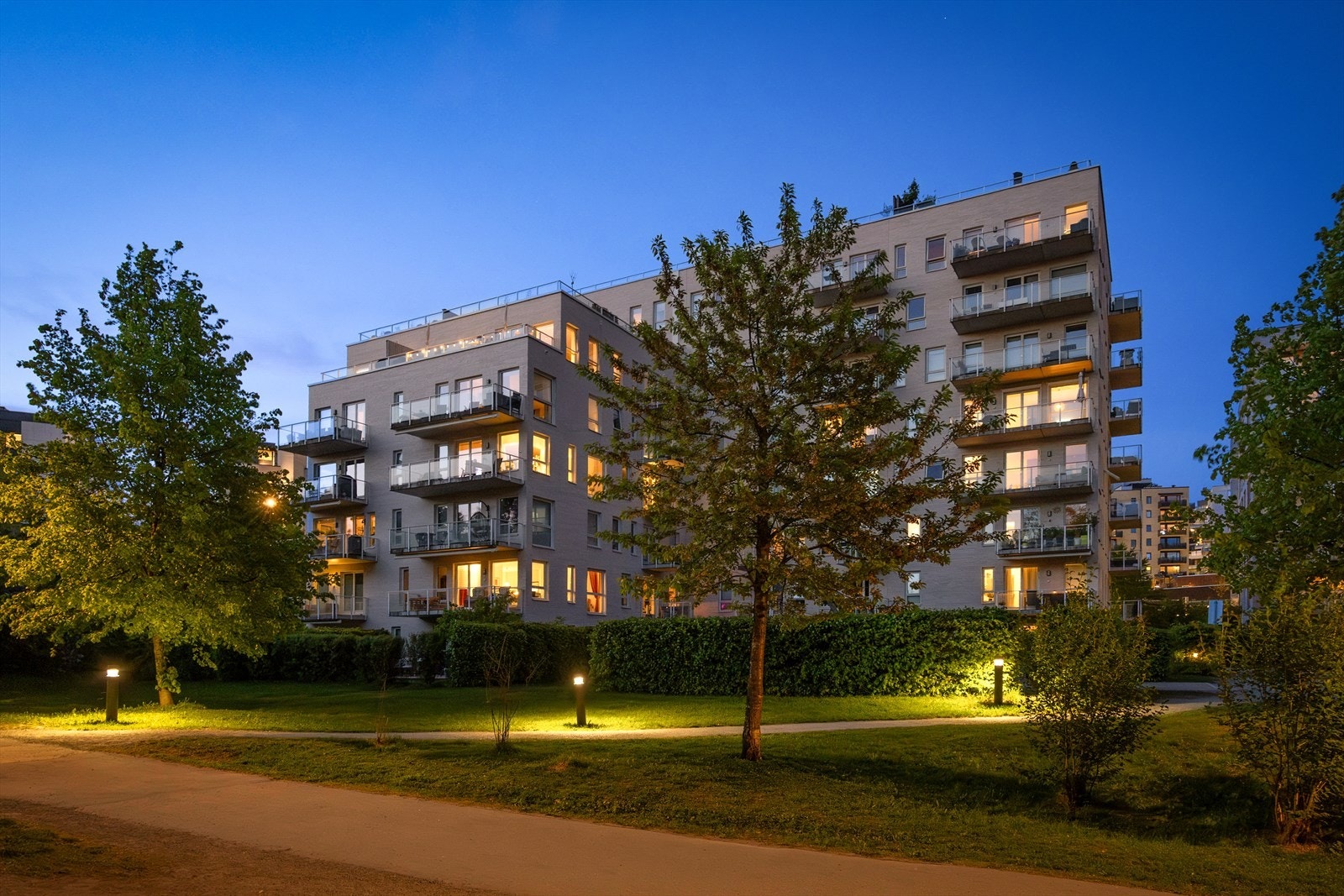 Sameiet består av 117 seksjoner. Galleribilde