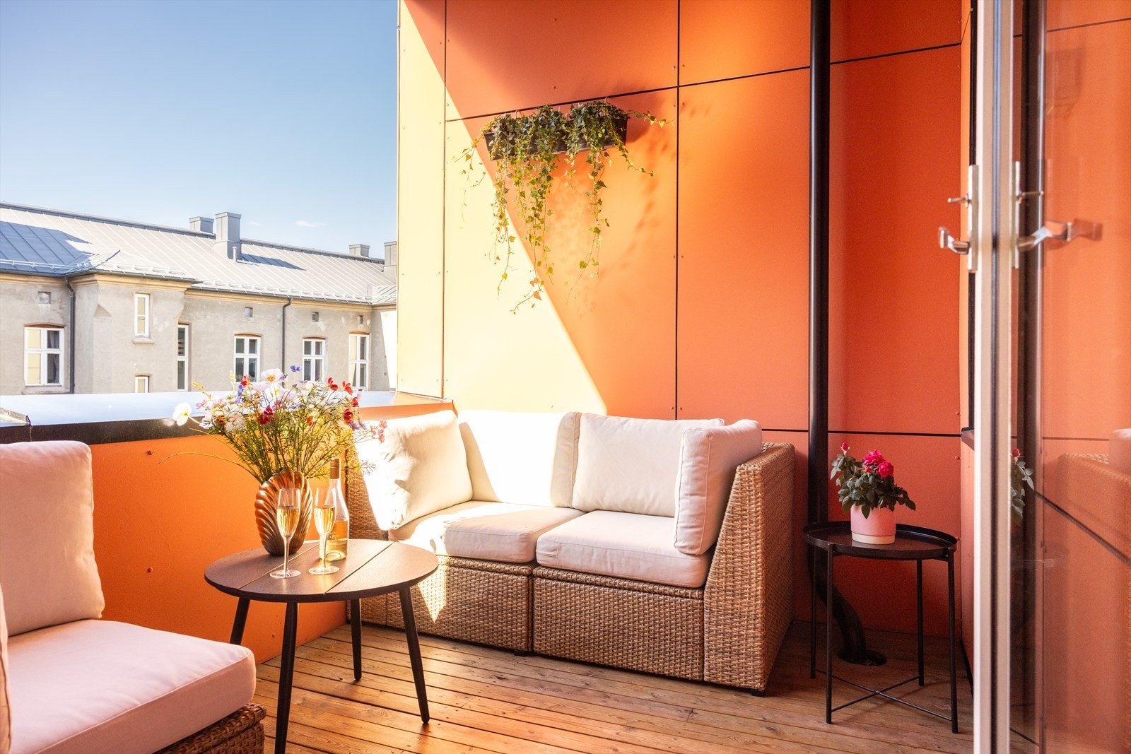 - Nordvestvendt balkong på ca. 8 kvm - Galleribilde