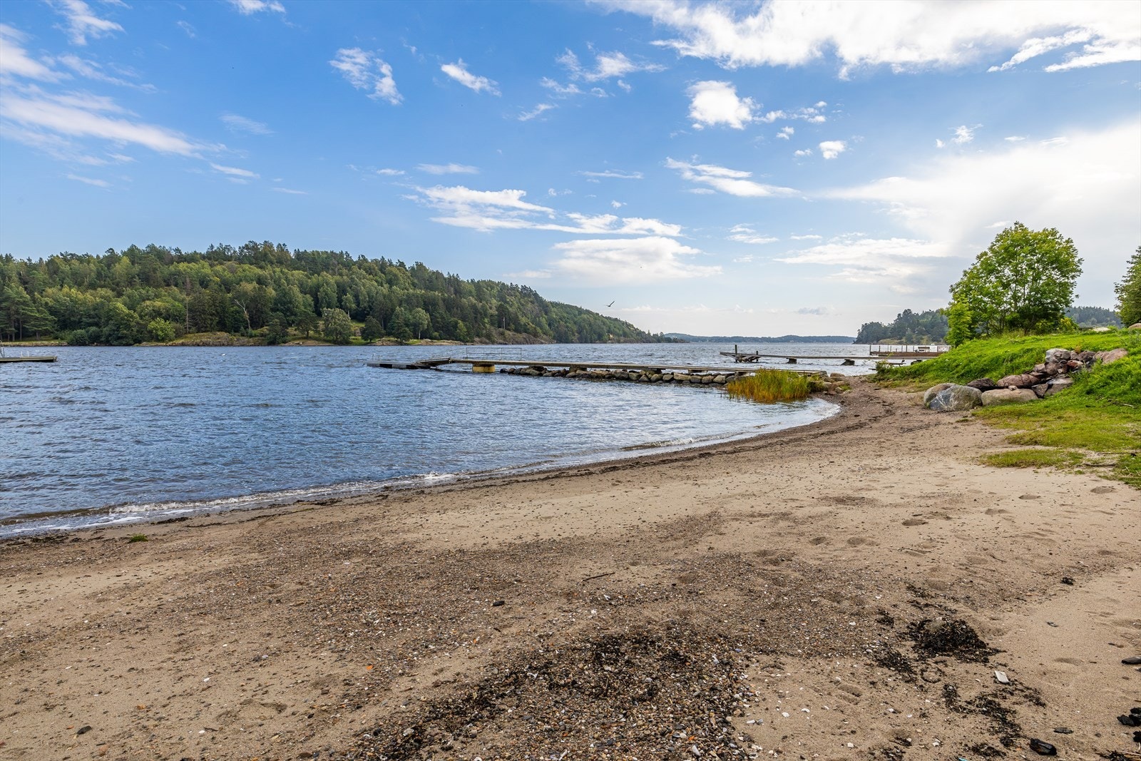 Klar for en svømmetur fra stranden! Galleribilde
