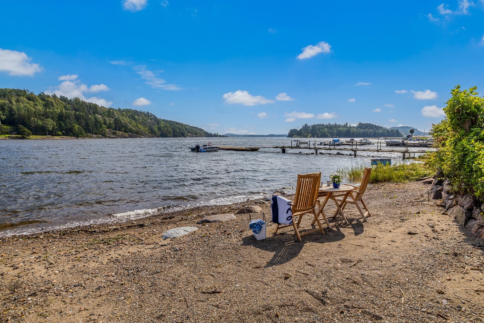 Her ligger alt til rette for å lage nye sommerminner med familie og venner. Galleribilde