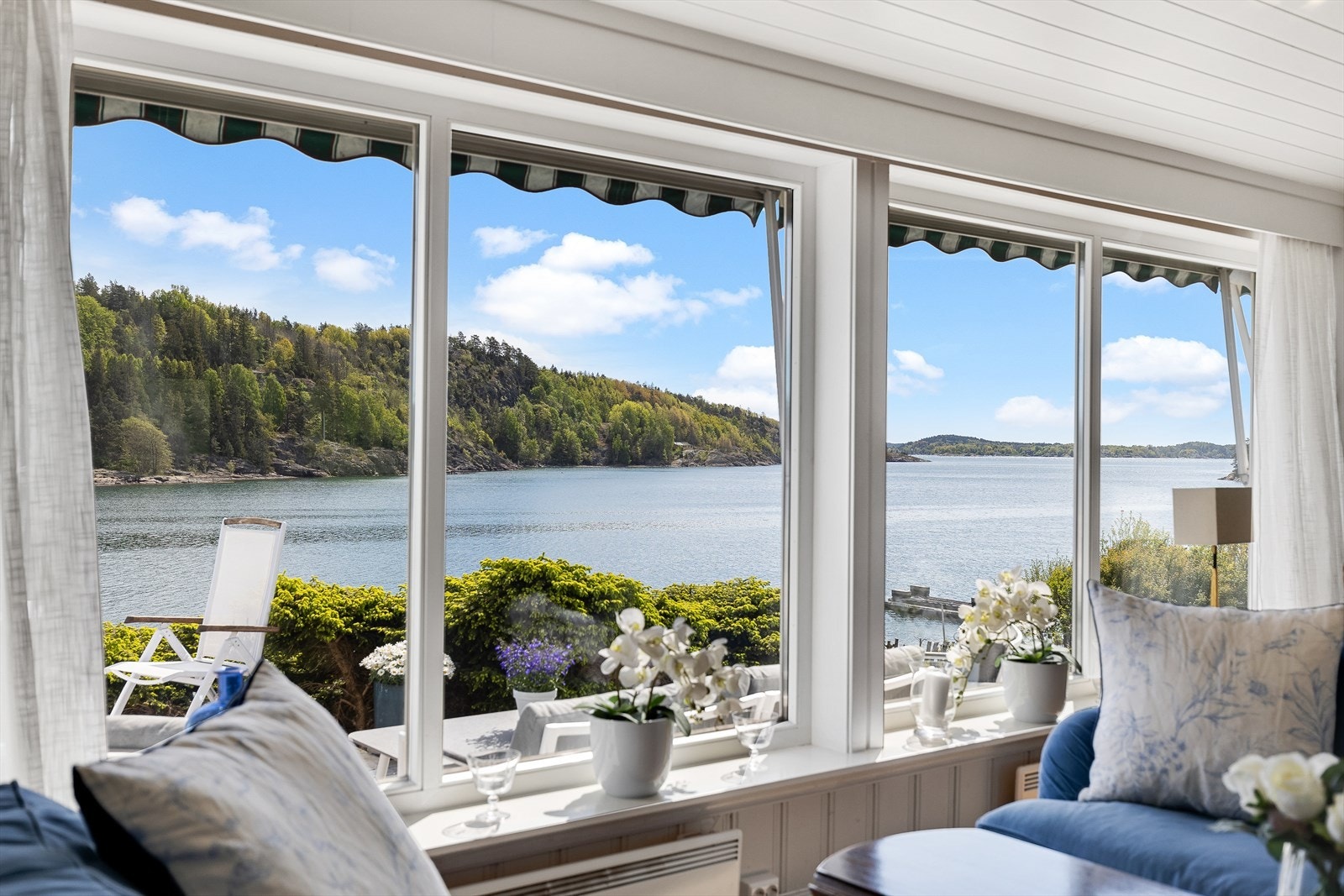 Flottere utsikt fra sofakroken skal man vel lete lenge etter. Galleribilde