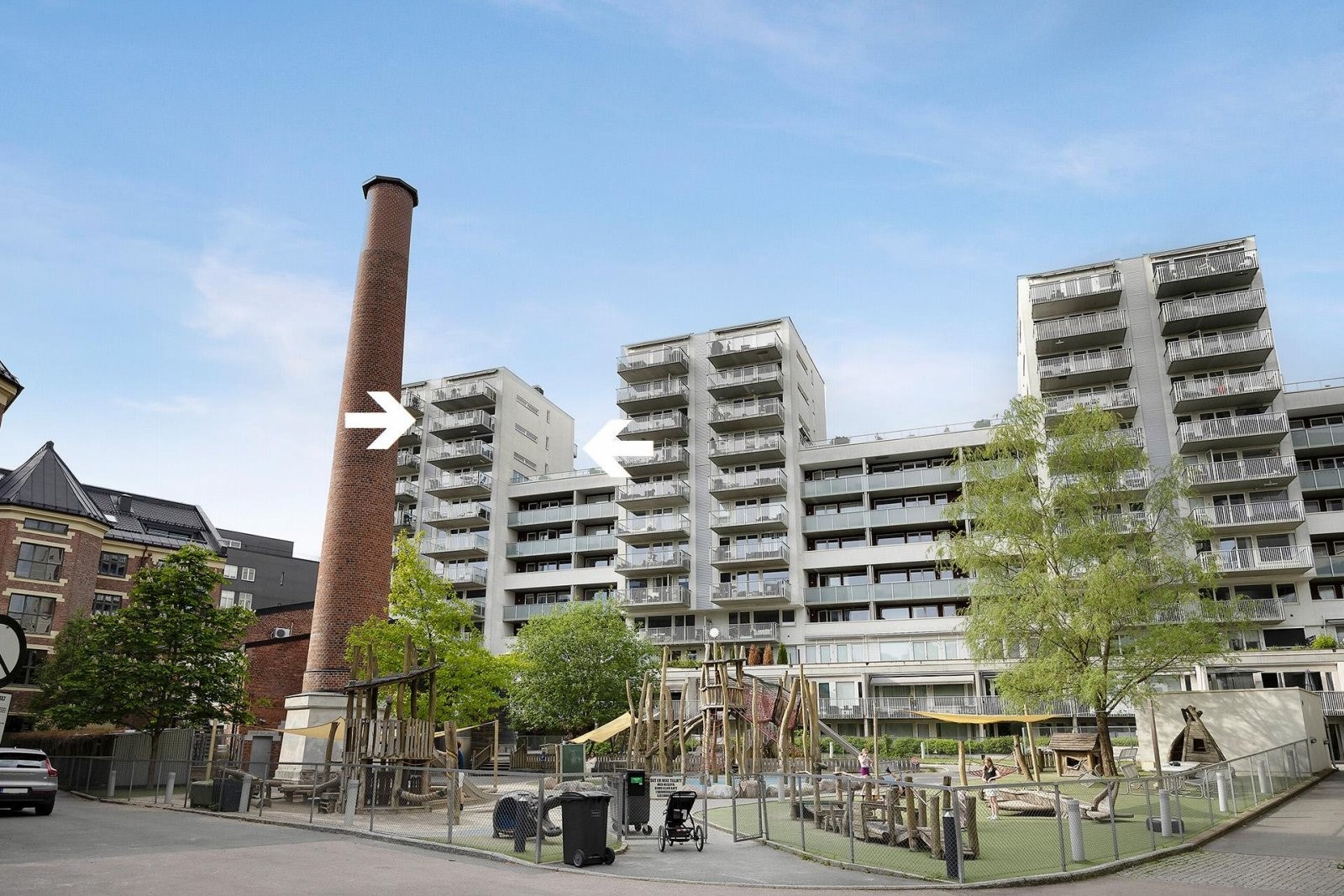 - Lys og luftig endeleilighet med fantastisk utsikt, stille og tilbaketrukket i 11. etasje - Galleribilde