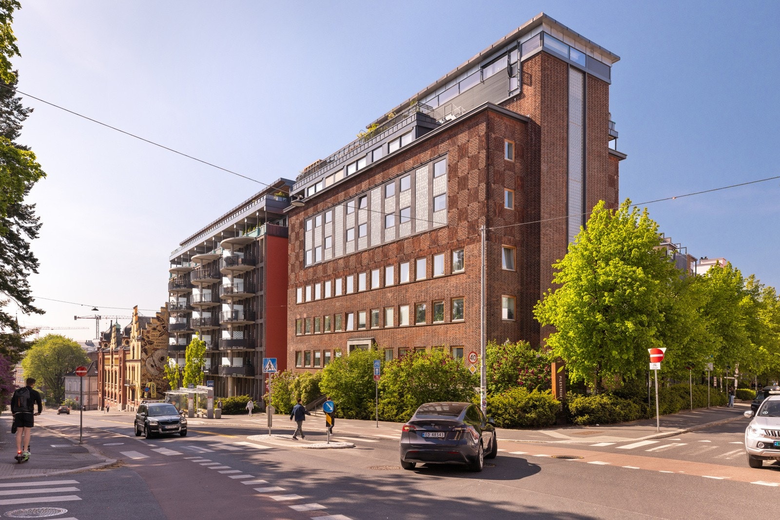 Pilestredet Park er et spennende bygg. Galleribilde