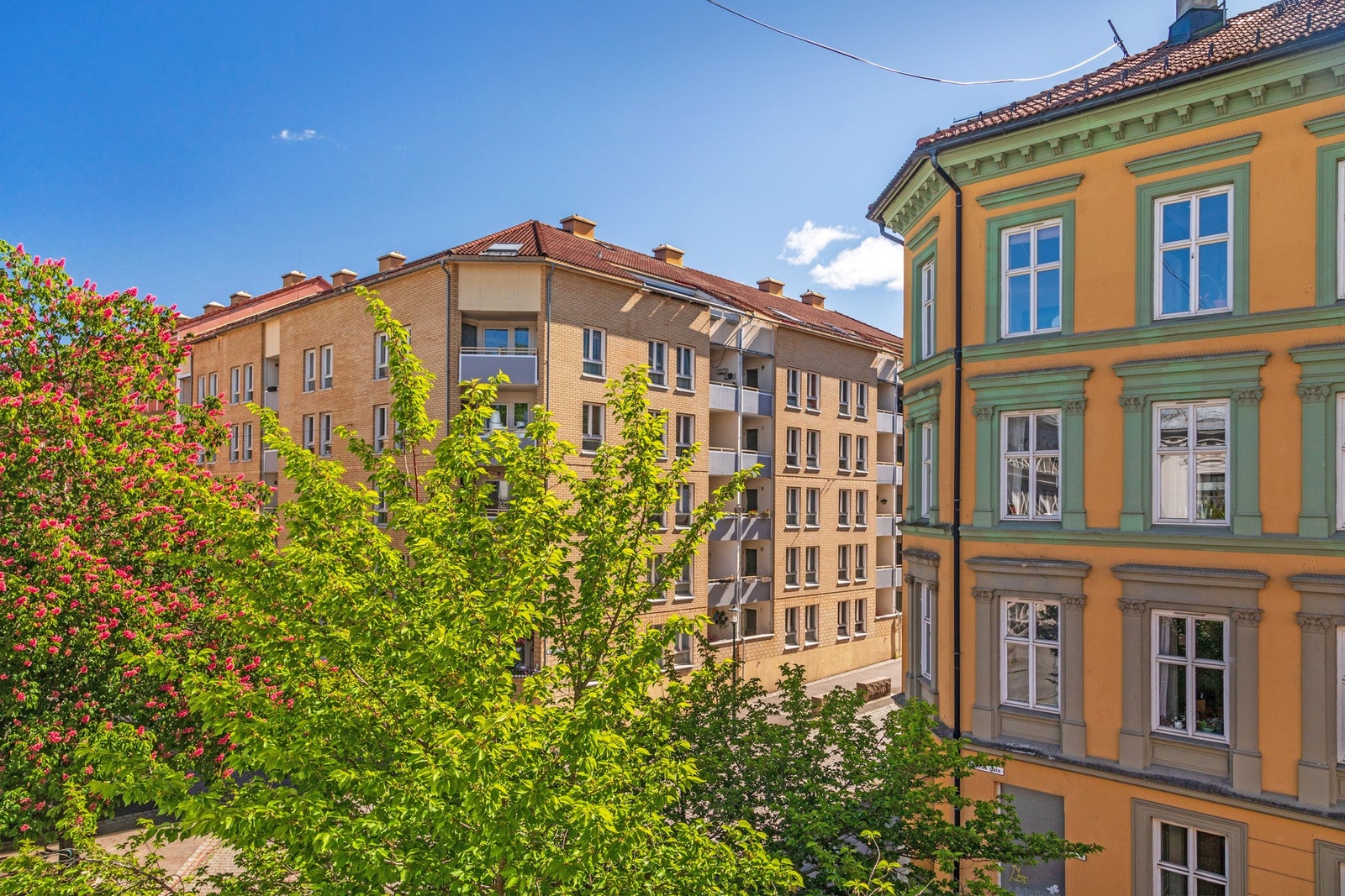 Utsikt fra hovedsoverommet. Galleribilde