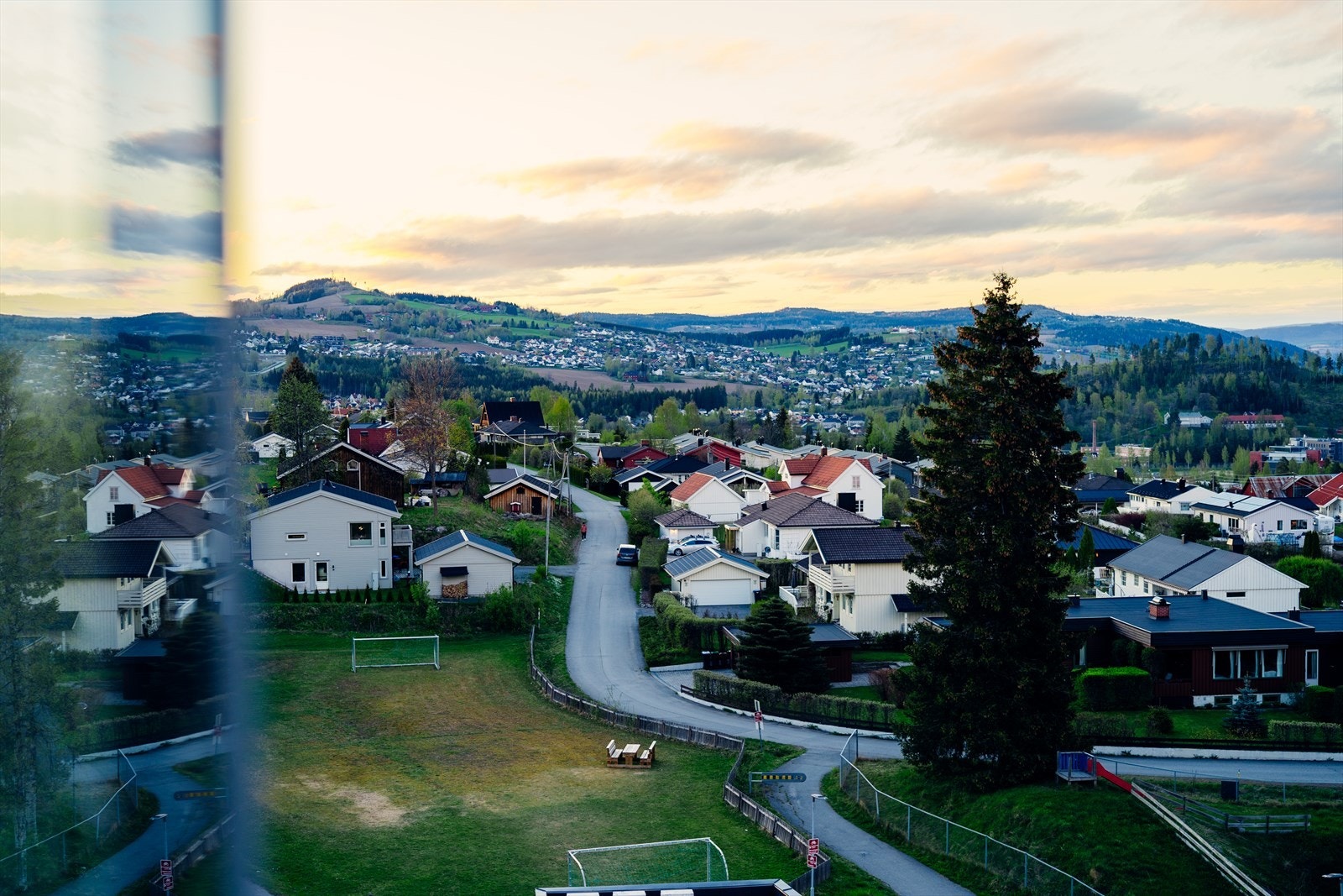 Utsikt mot Gjøvik. Galleribilde