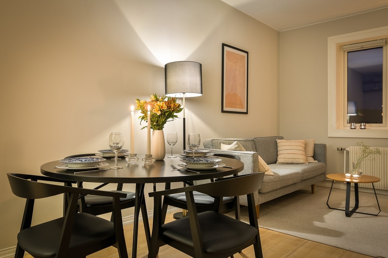 Kveldsstemning. Galleribilde