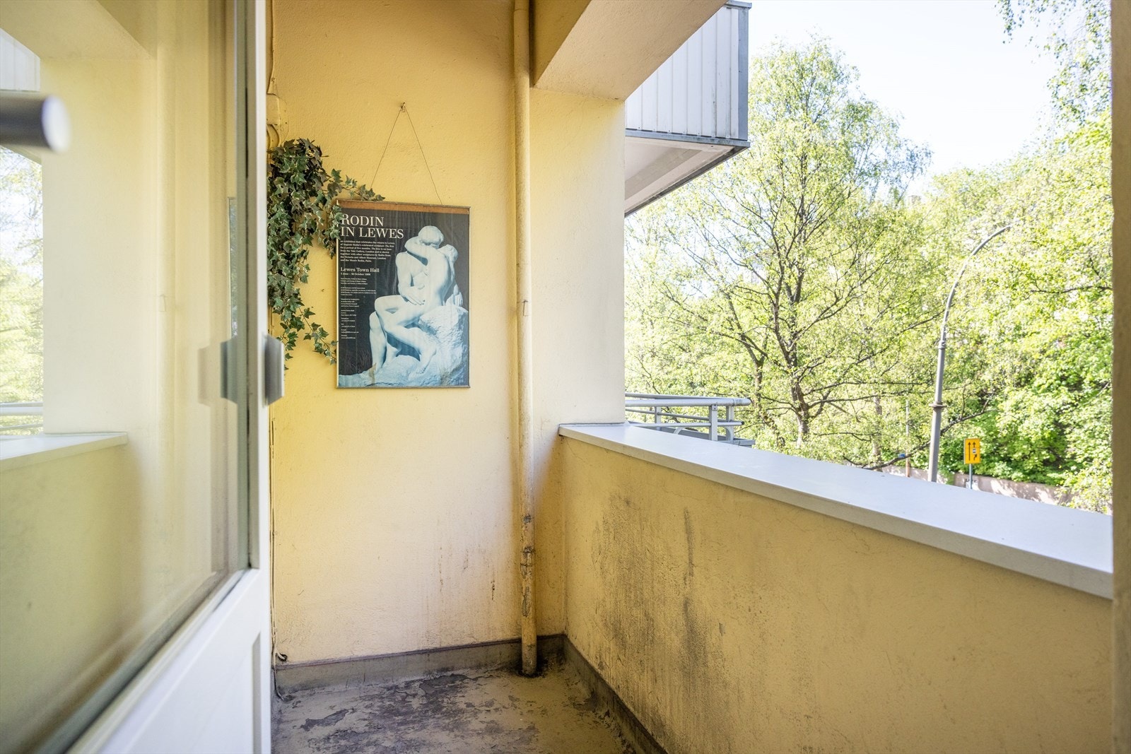 - Vestvendt balkong på ca. 3 kvm - Galleribilde