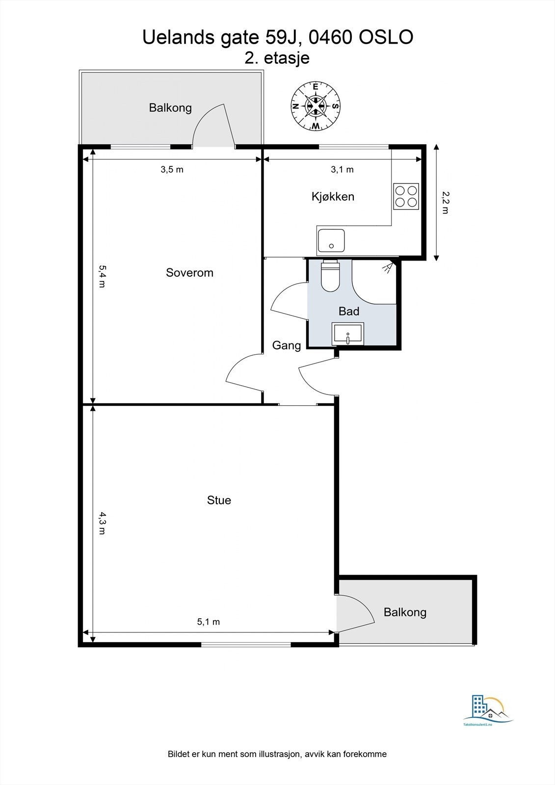 - Plantegning - Galleribilde