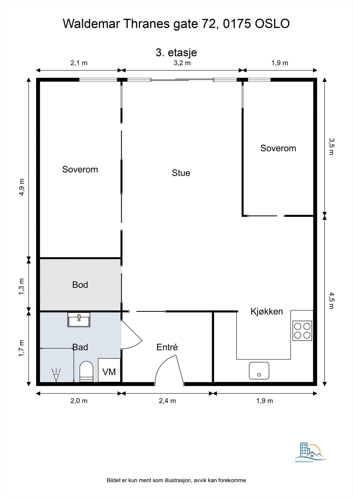- Plantegning - Galleribilde