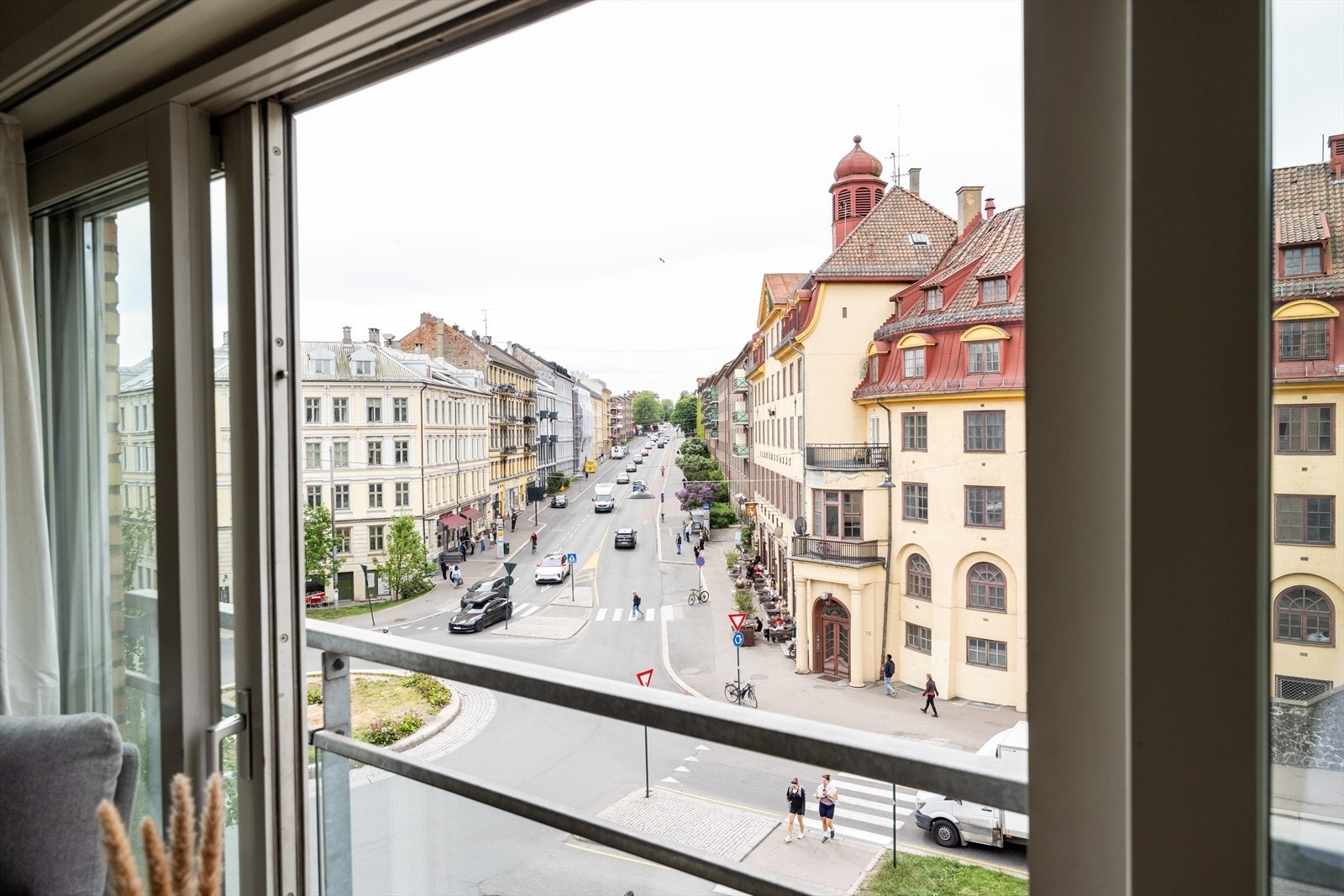 - Utsyn fra balkongen - Galleribilde