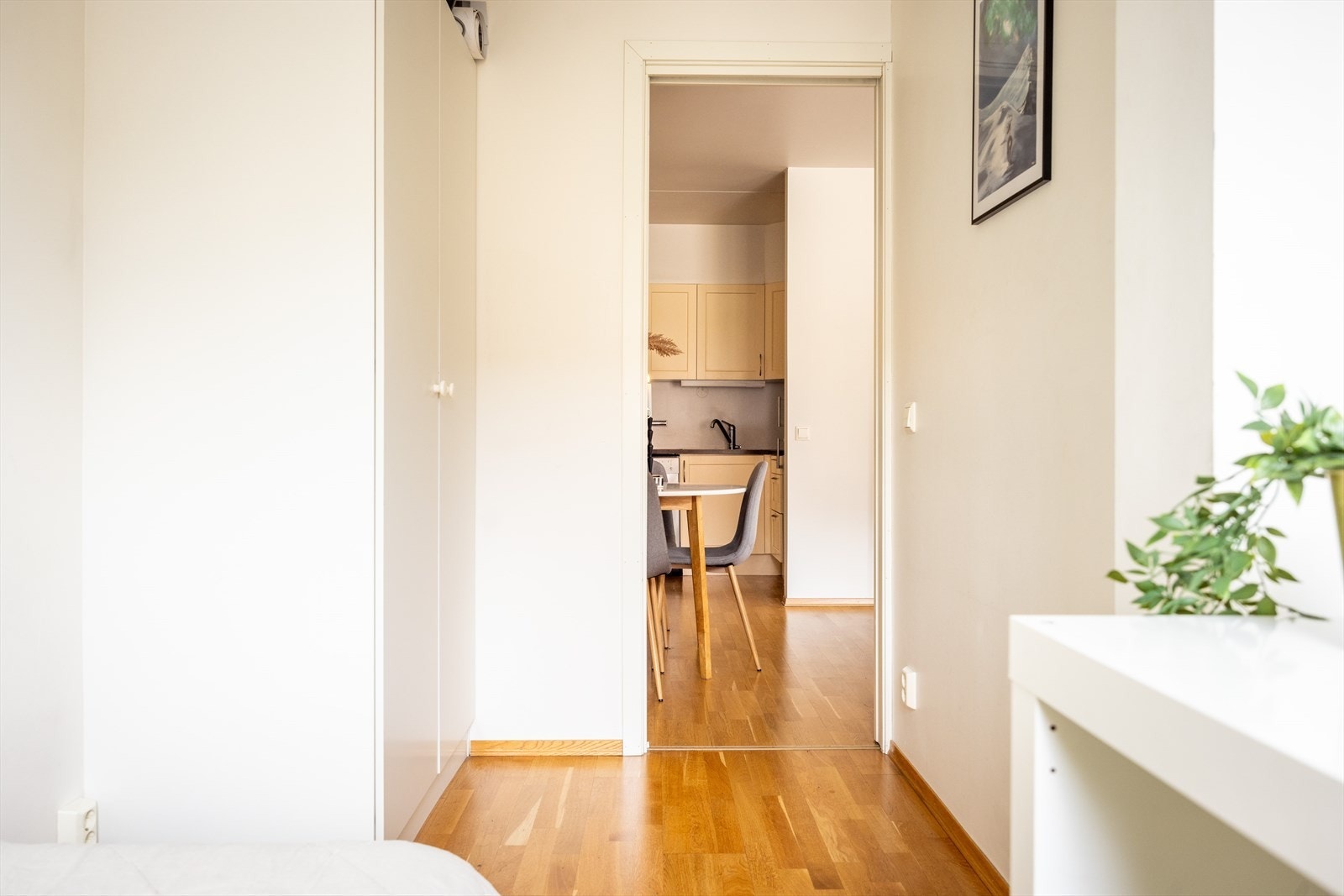 - Godt med oppbevaringsplass i garderobeløsing - Galleribilde