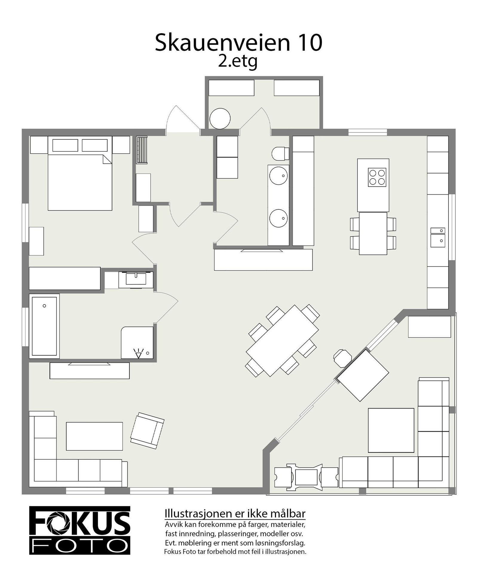 Plan hovedetasje Galleribilde
