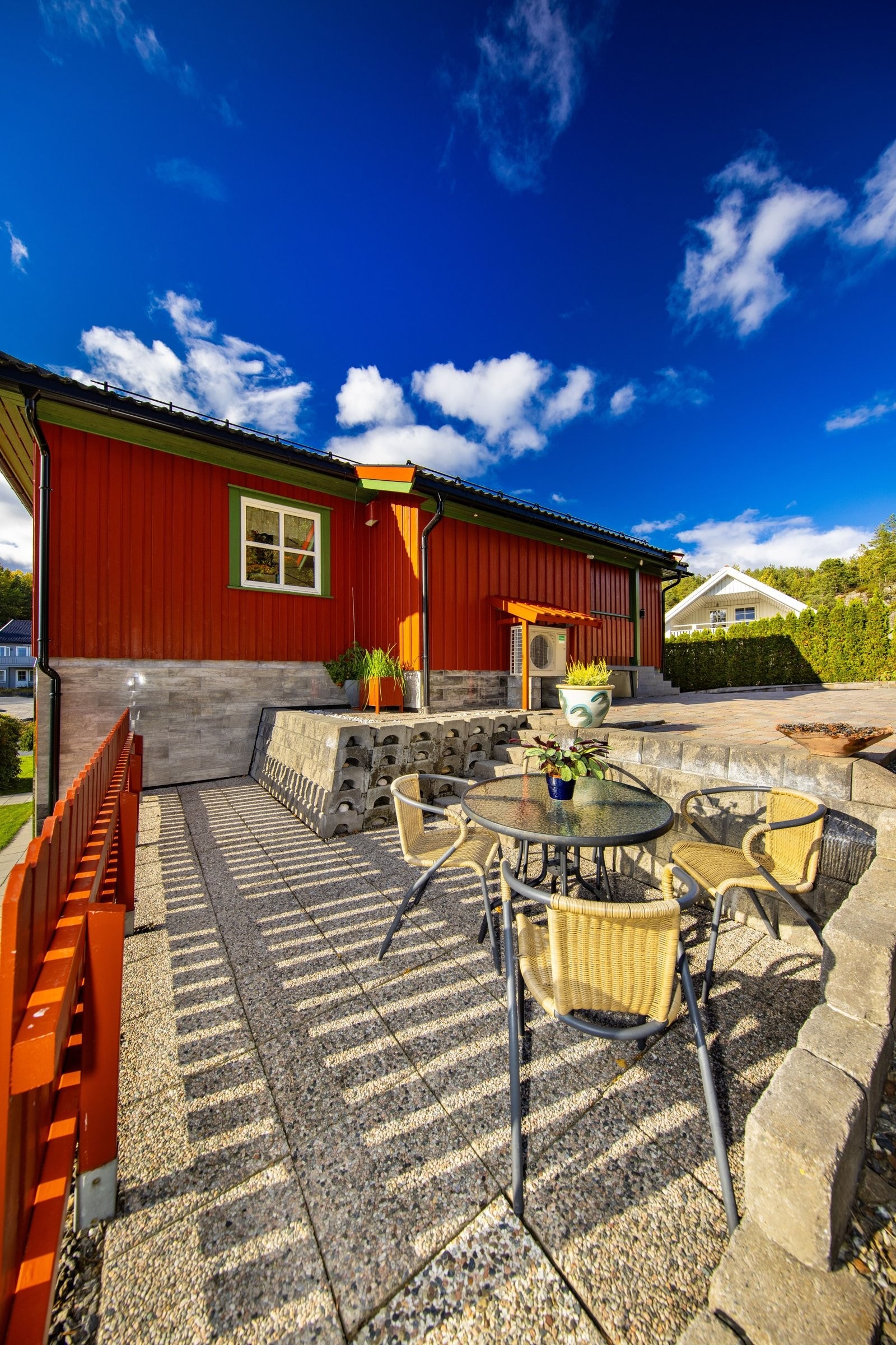 Uteplass hovedetasje Galleribilde