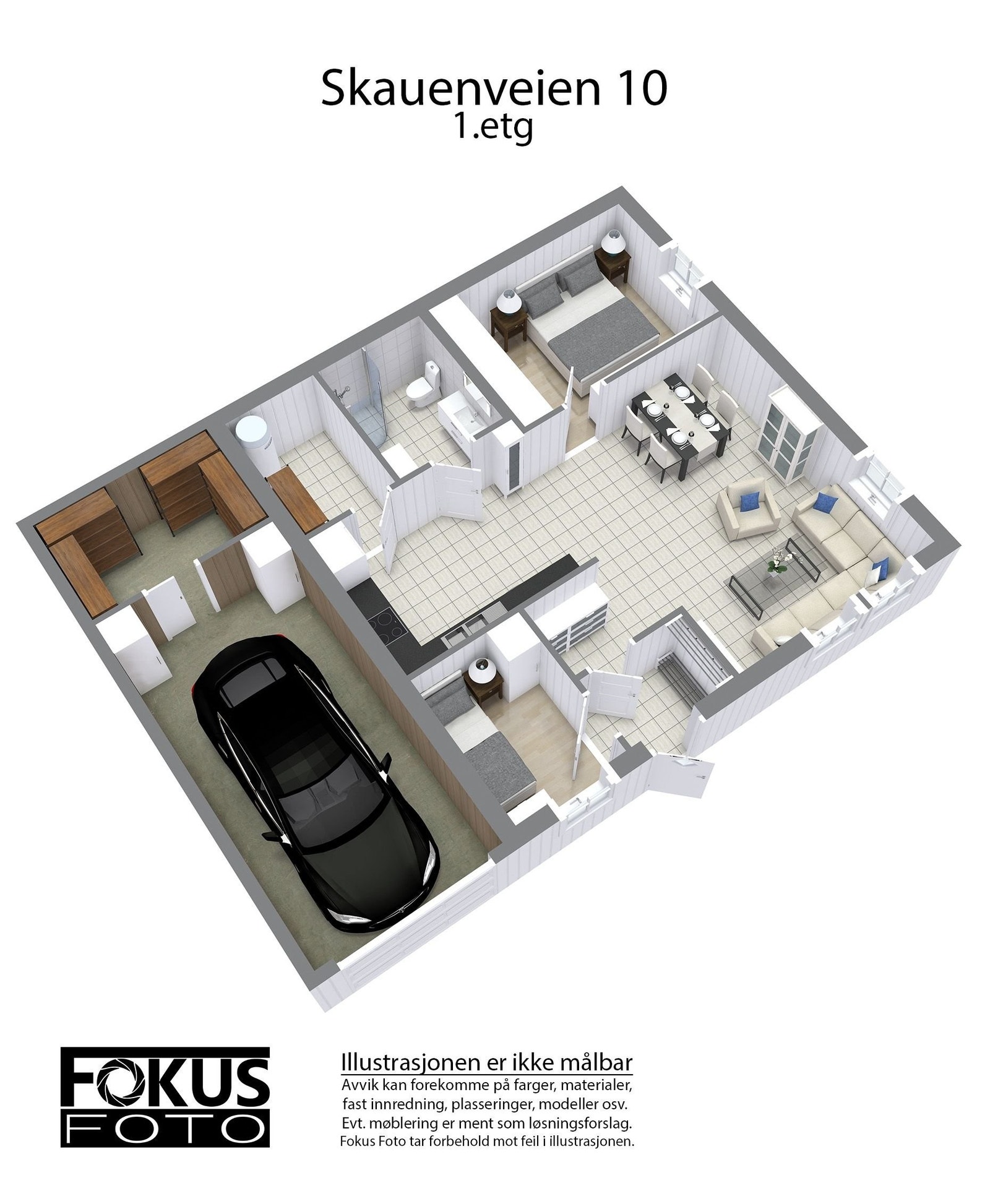 3D sokkel Galleribilde