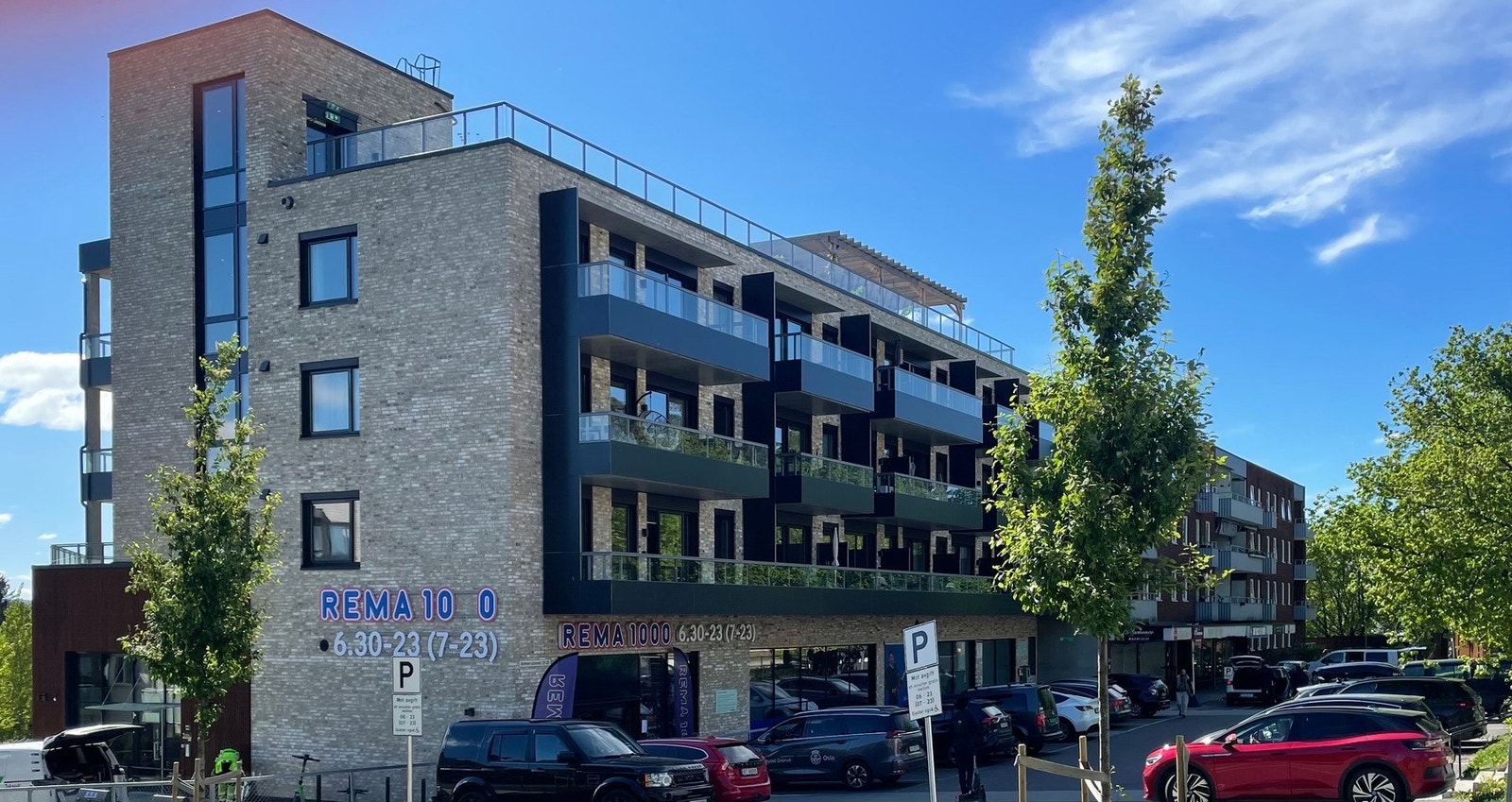 Videre er det også Rema1000. Galleribilde