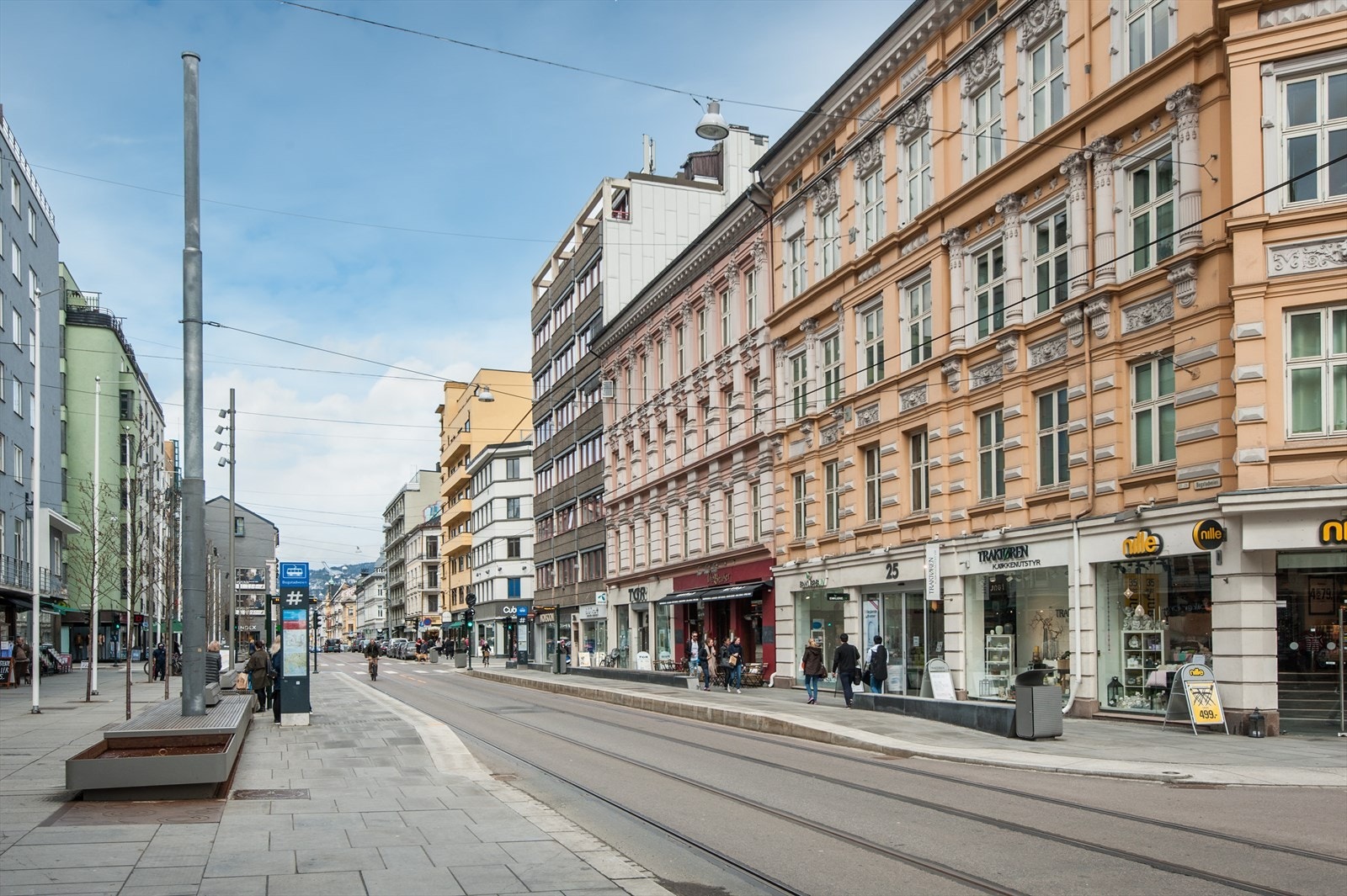 Nærområdet - Her bor du i umiddelbar nærhet til den populære handlegaten Bogstadveien. Galleribilde