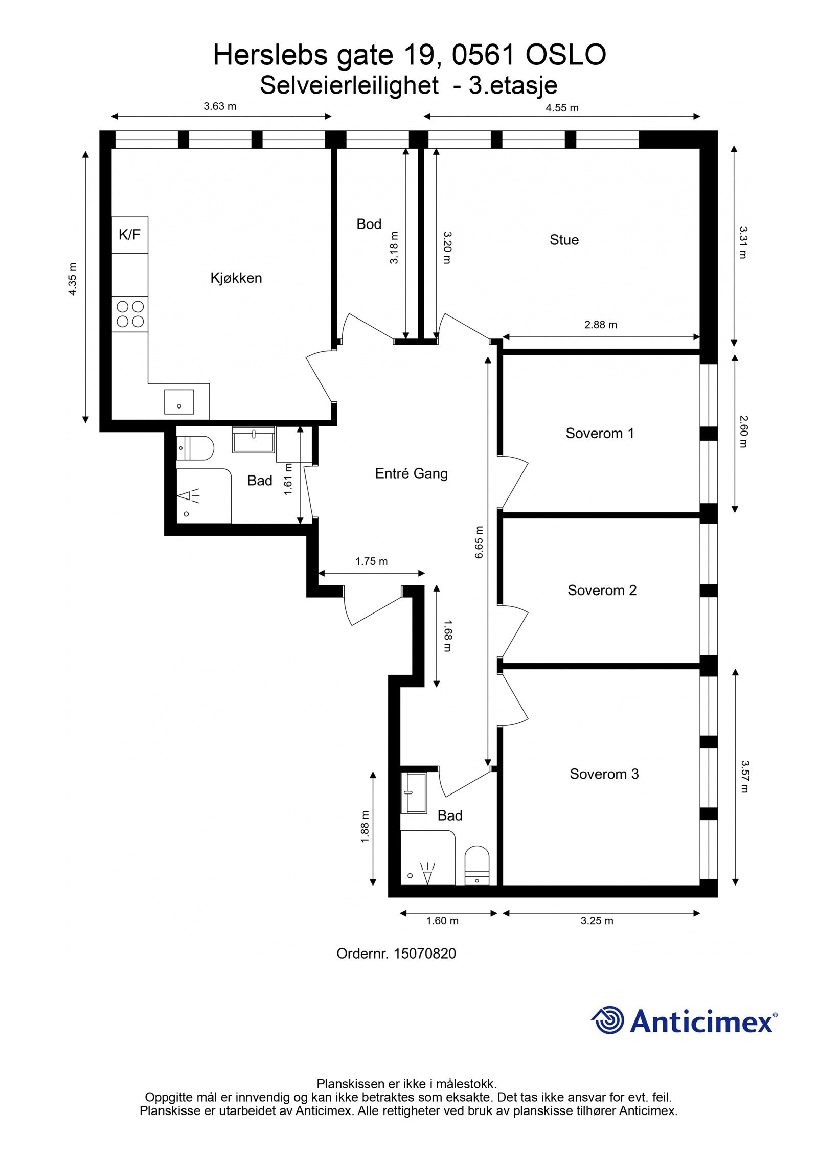 Plantegning. Galleribilde