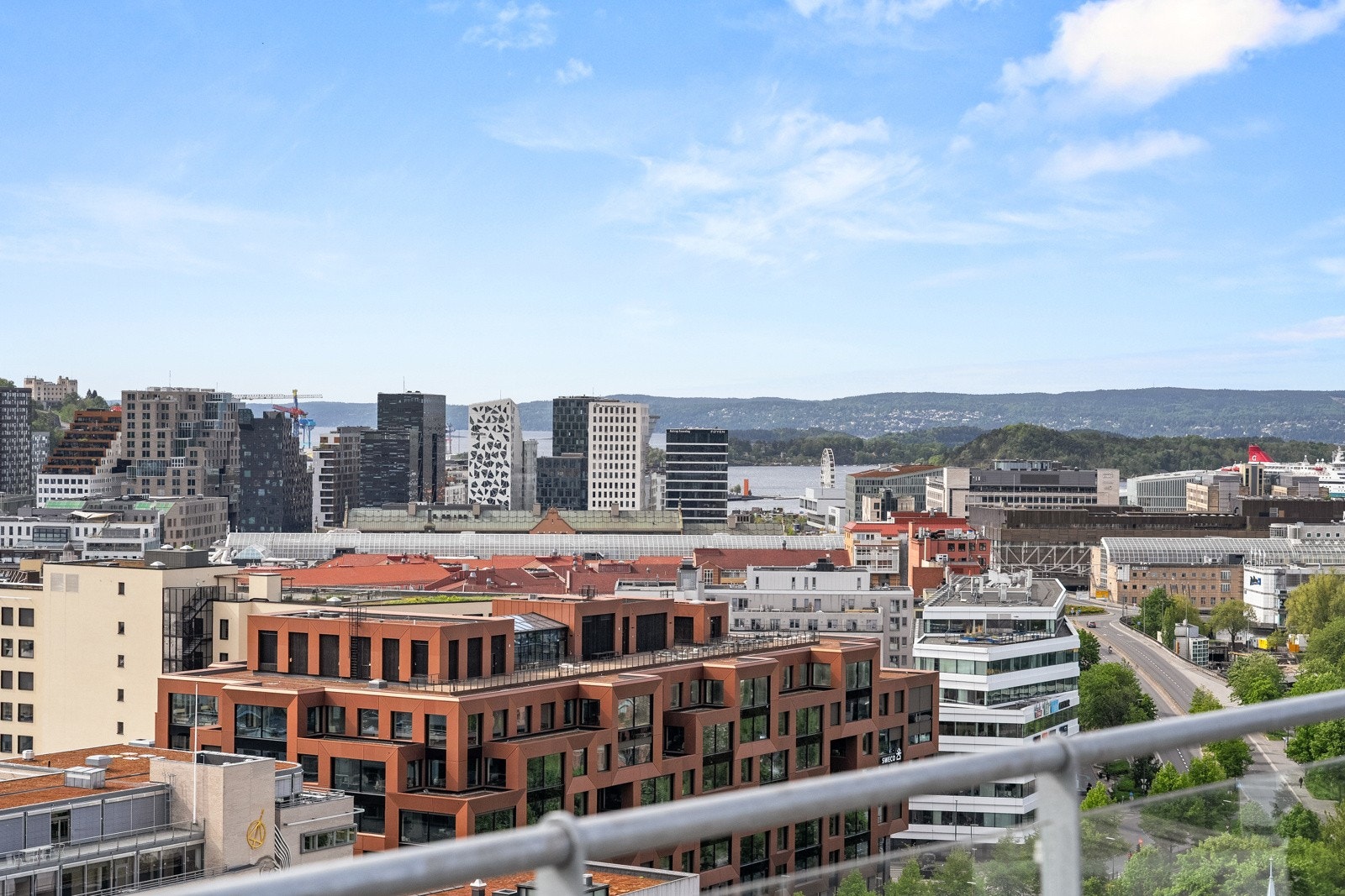 Her blir man omkranset av en fantastisk utsikt over Osloby. Galleribilde