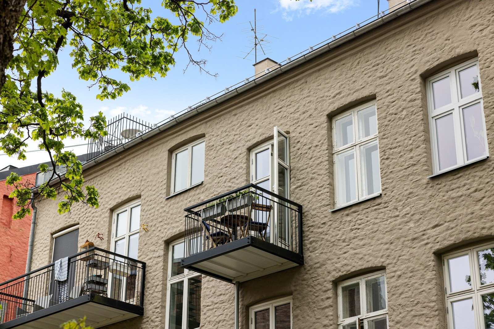 Leiligheten har en fin internbeliggenhet Galleribilde