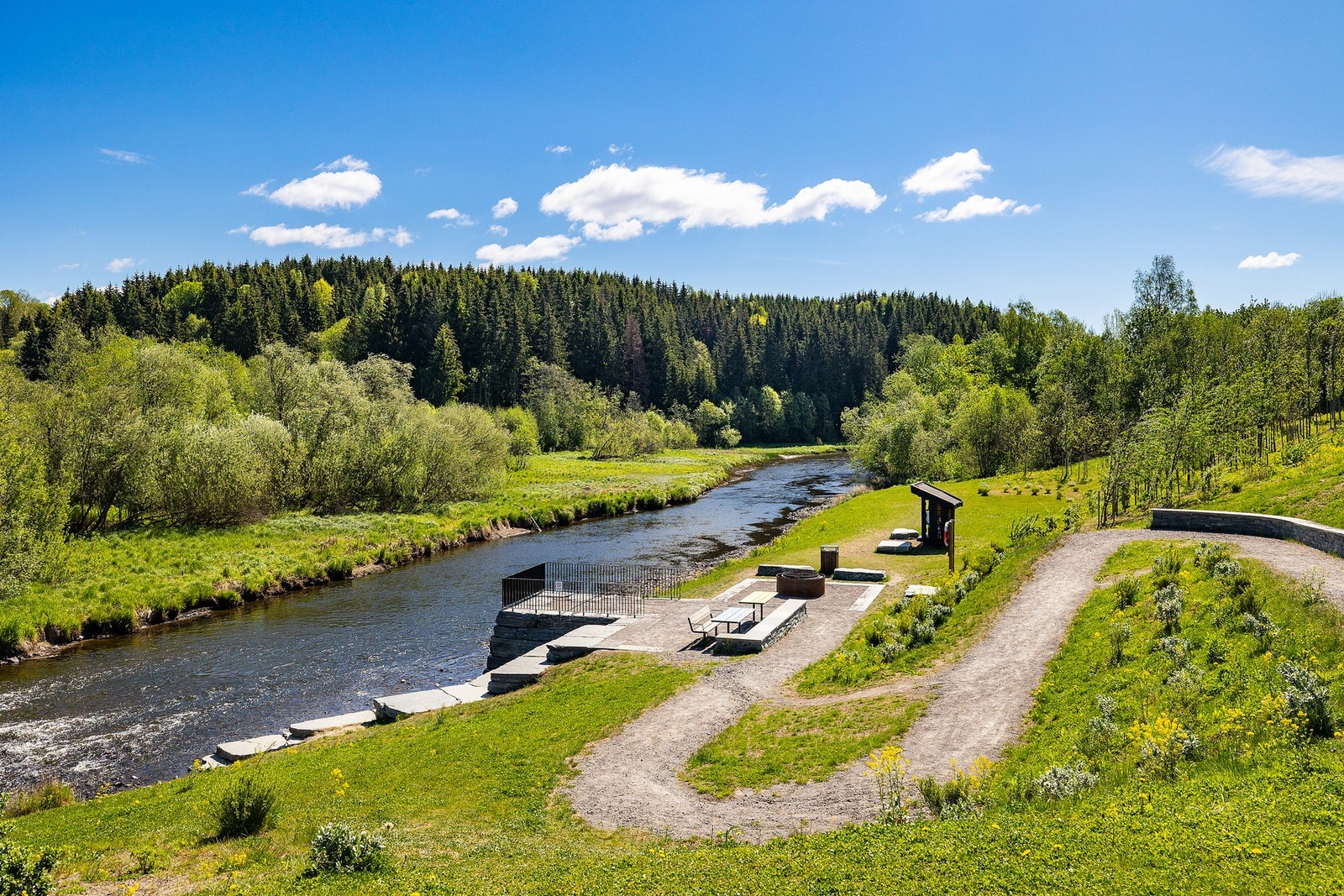 Nærhet til flott natur og frilulftsliv Galleribilde