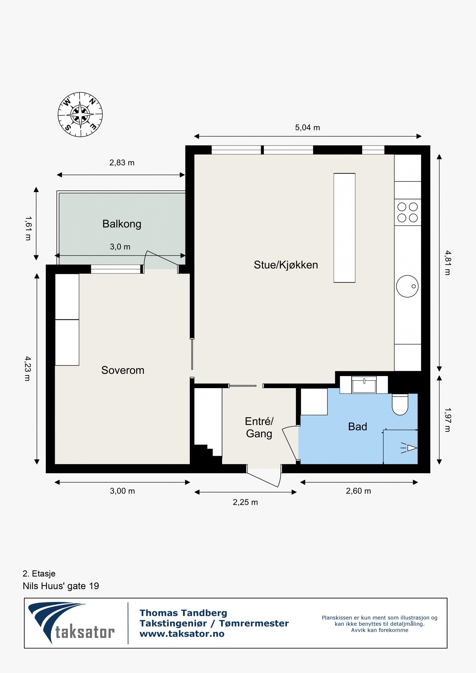 Plantegning. Galleribilde