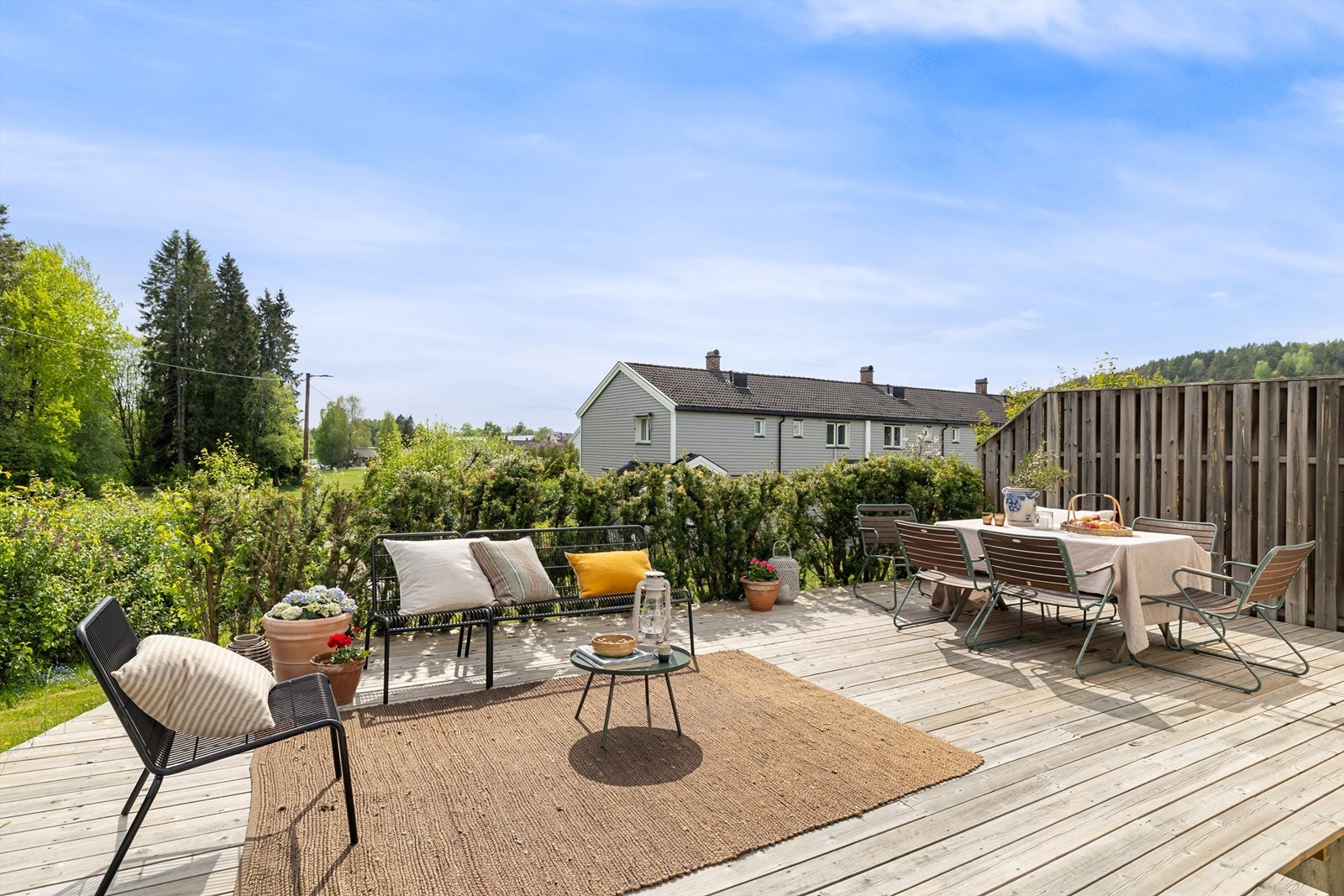 Her kan man invitere venner og familie på grillfest uten å bekymre seg for plassmangel! Galleribilde