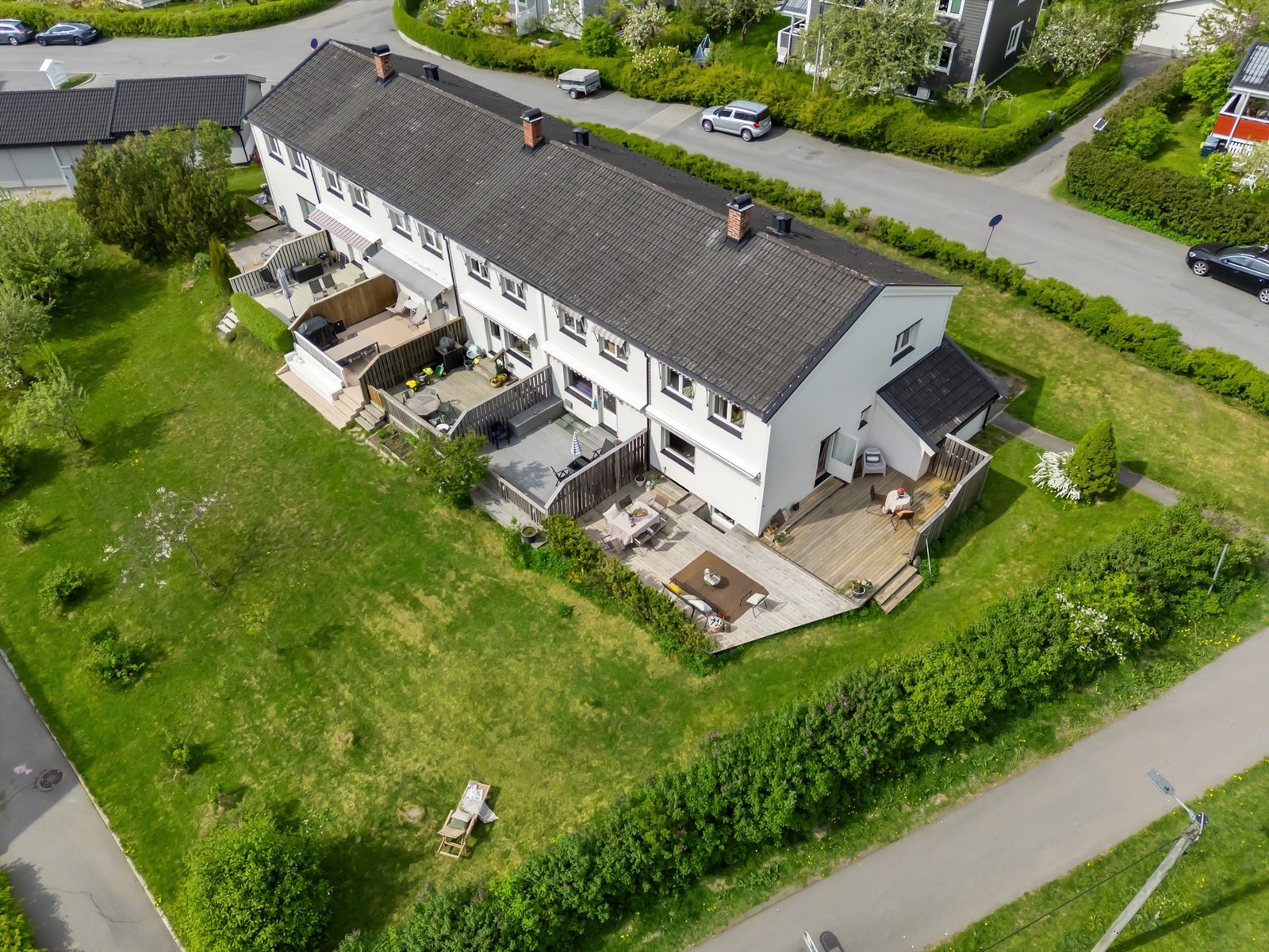 Sjarmerende enderekkehus med solrik terrasse på hele 60 kvm! Galleribilde