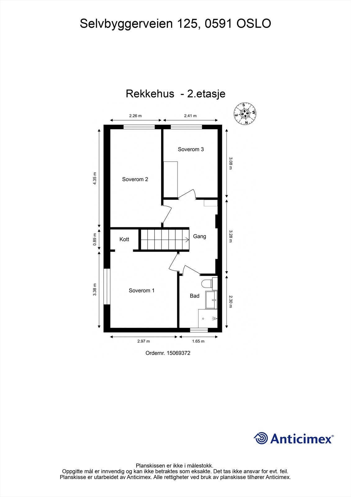 Plantegning - 2. etasje Galleribilde