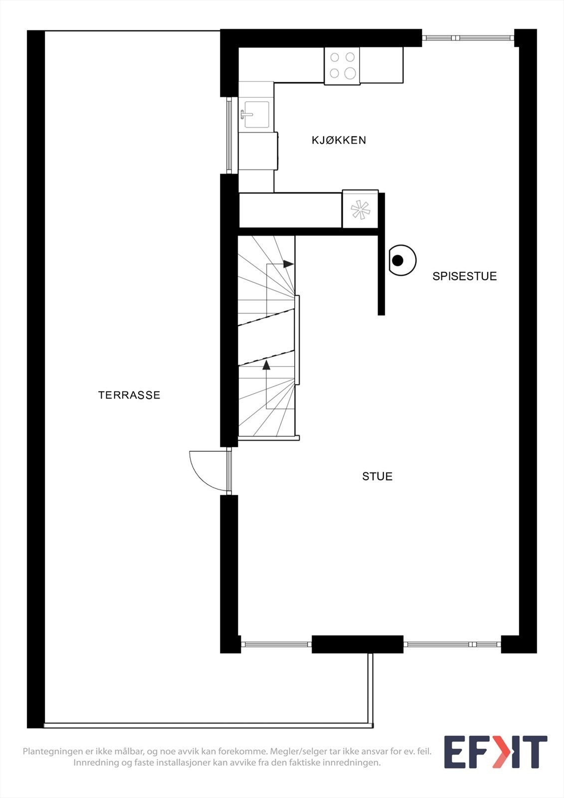 Plantegning 2. etasje Galleribilde