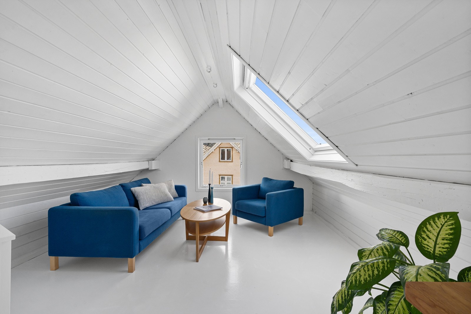 Loftsetasjen er ikke omsøkt/godkjent. Galleribilde