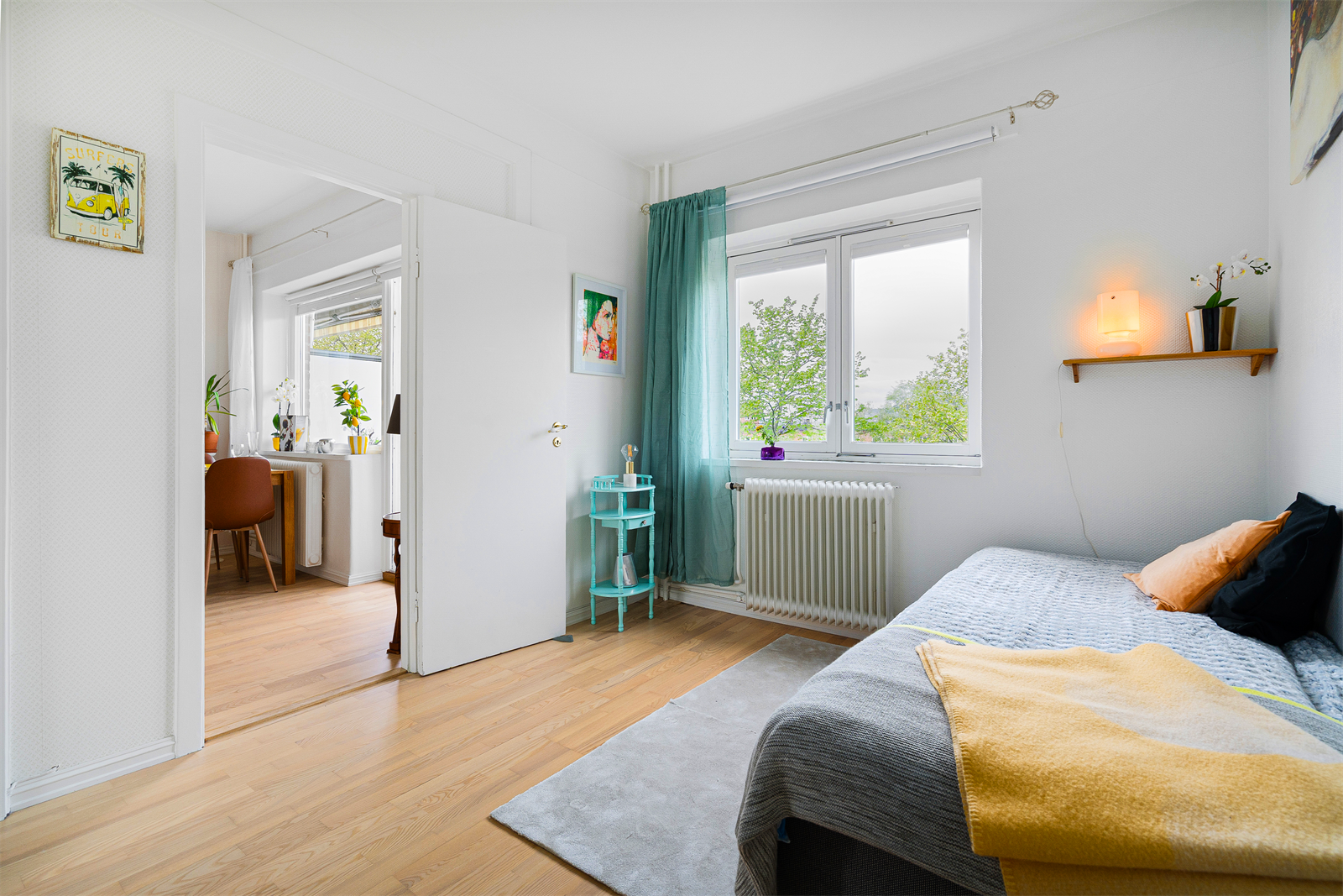 Soverom 2 kan også brukes som en forlengelse av stuen. Galleribilde