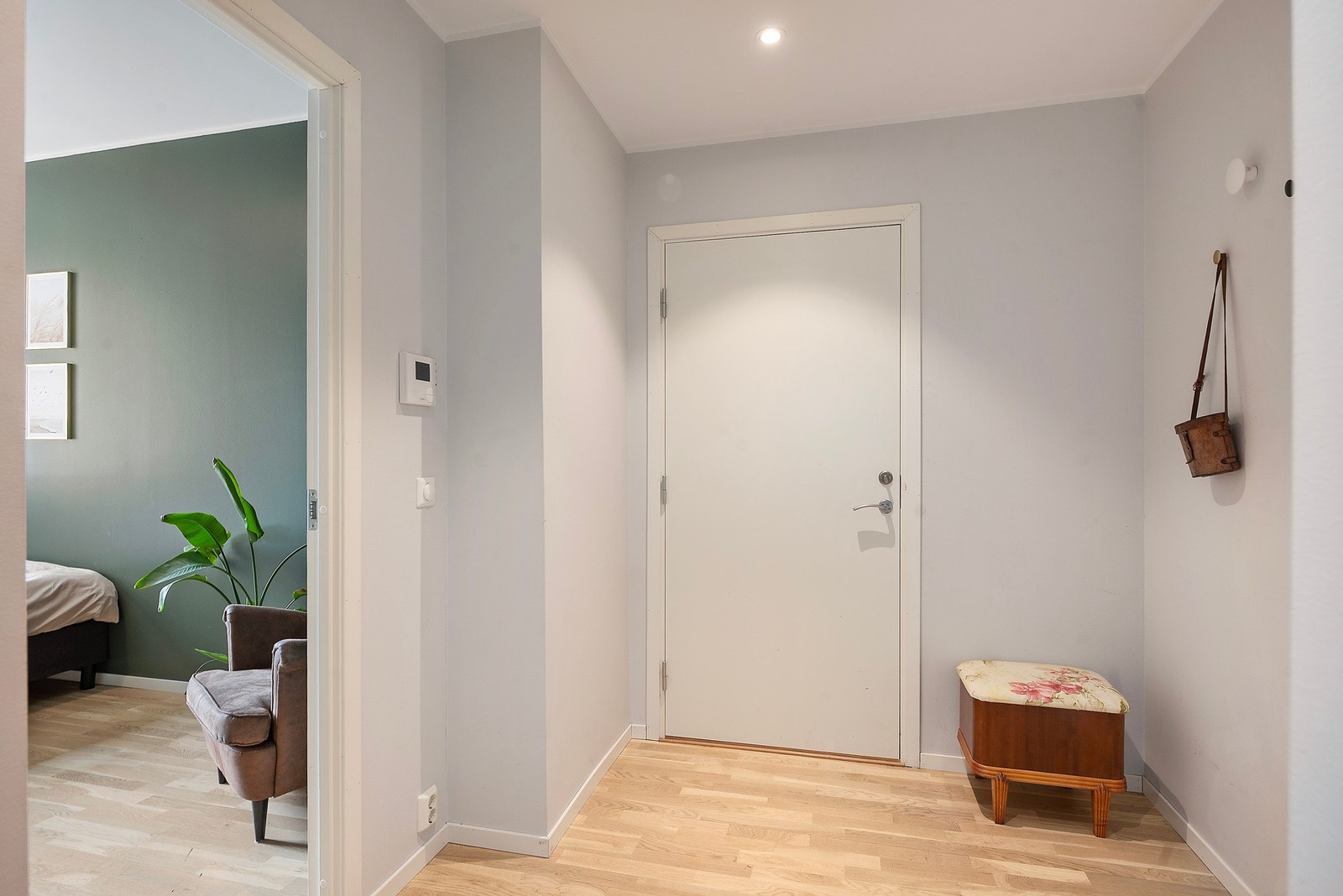 Gangen, stor nok for et garderobeskap Galleribilde