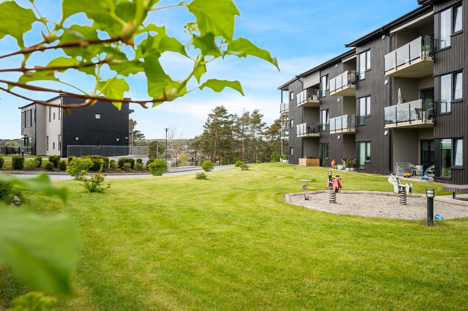 Pent opparbeidede utearealer Galleribilde