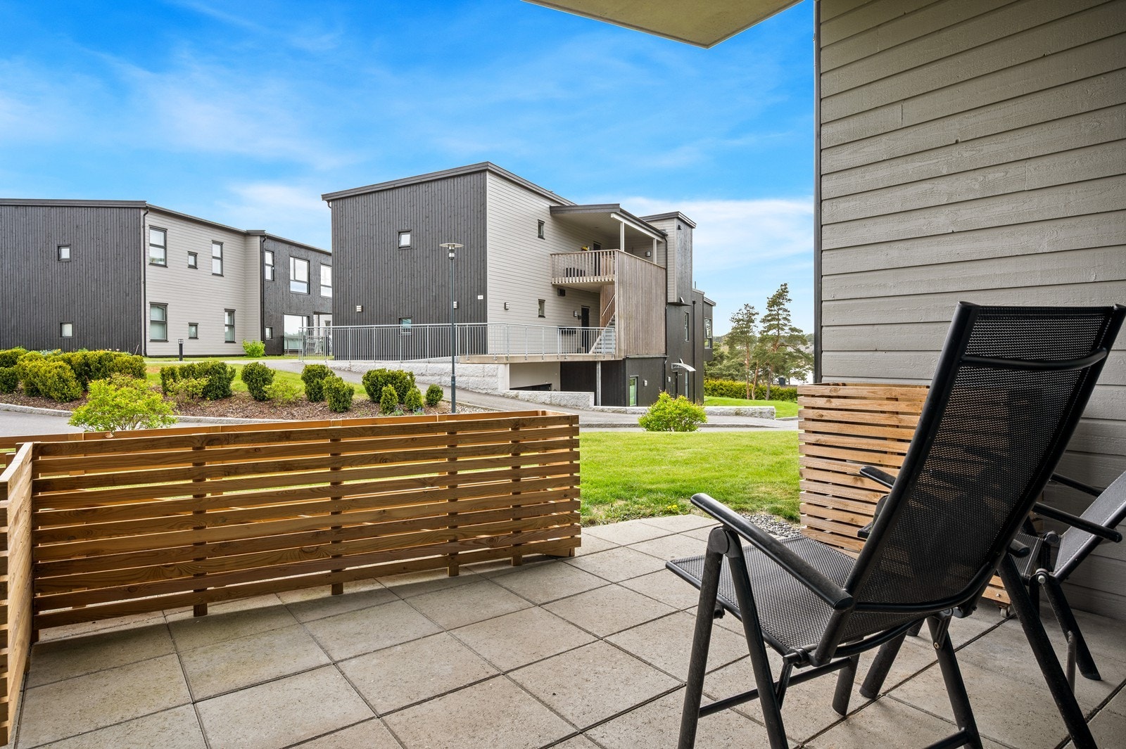 Hellelagt terrasse på 8 kvm Galleribilde