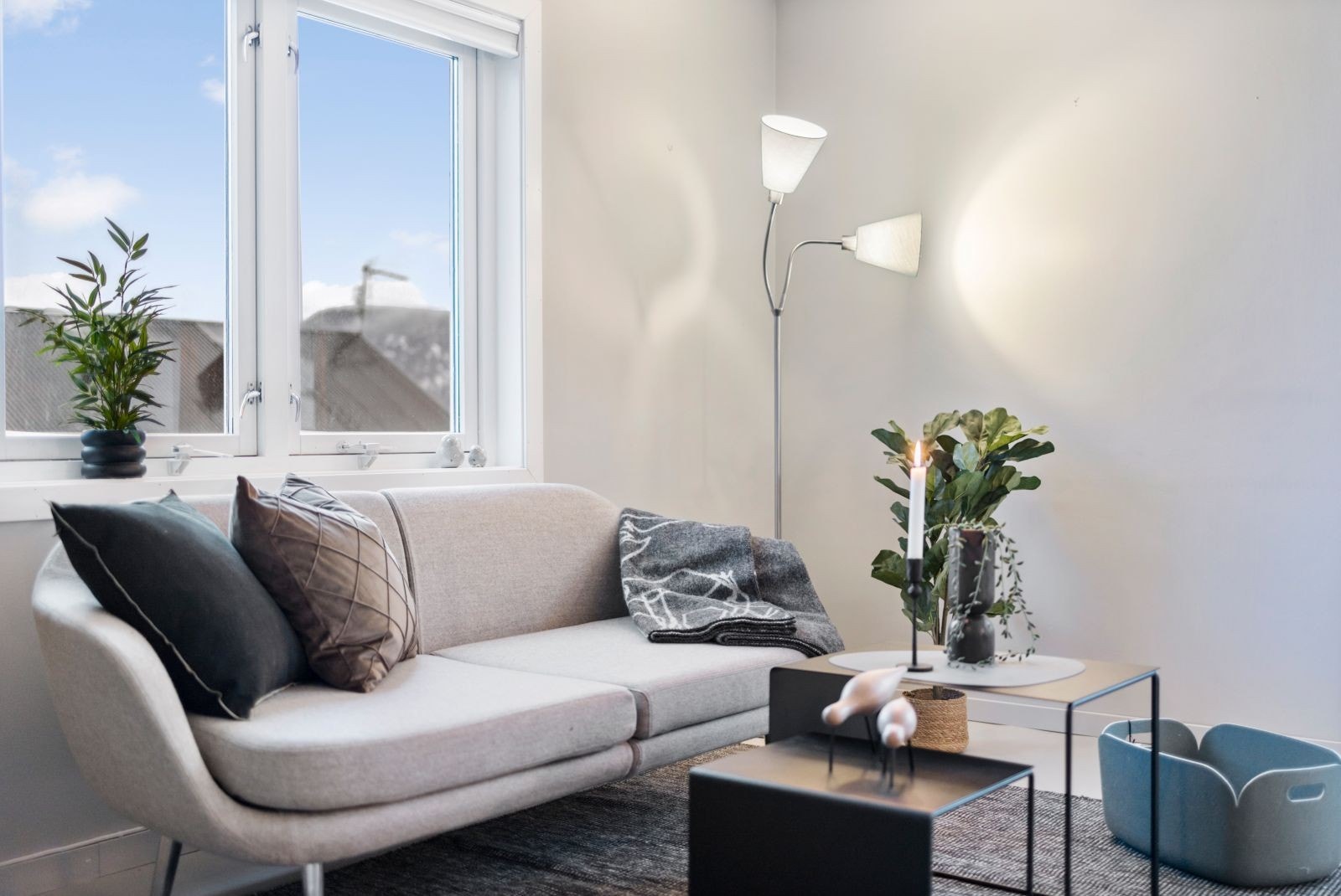 Detaljbilde fra stuen. Galleribilde