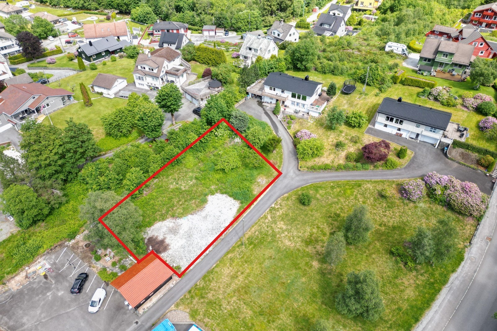 Området er i henhold til gjeldende kommuneplan avsatt til øvrig byggesone ifølge Bergen kommune. Galleribilde