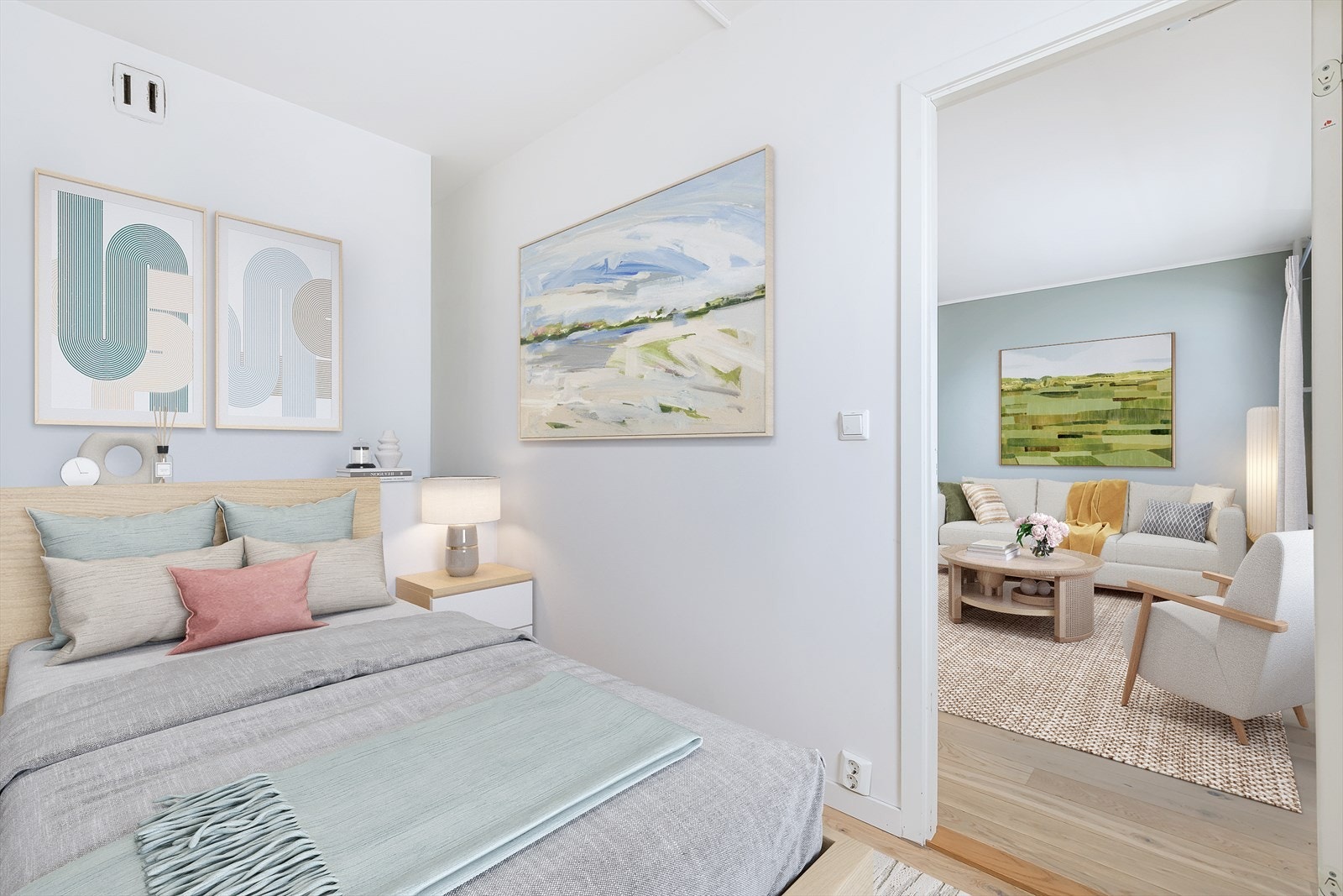 Digital styling/møblering for inspirasjon! Galleribilde